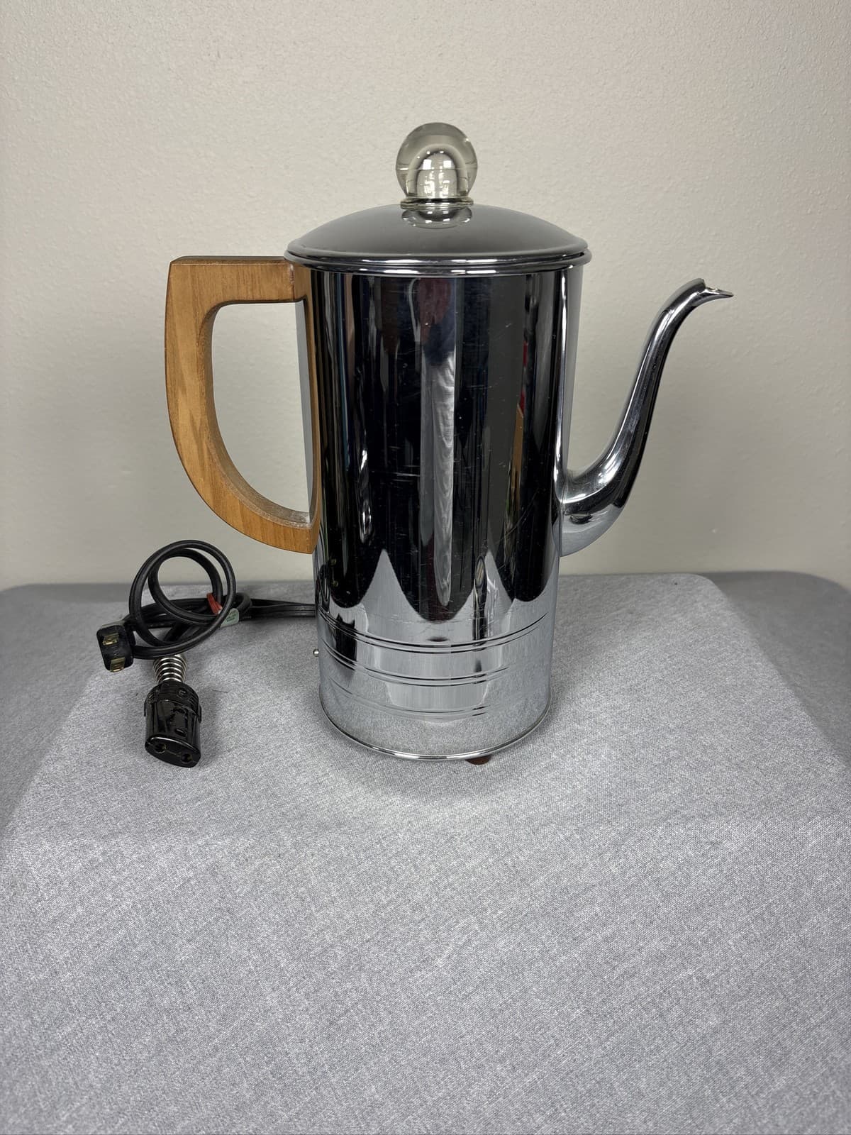 Vintage Westinghouse Electric Coffee Percolator PG34 350 Watts 110-120V USA