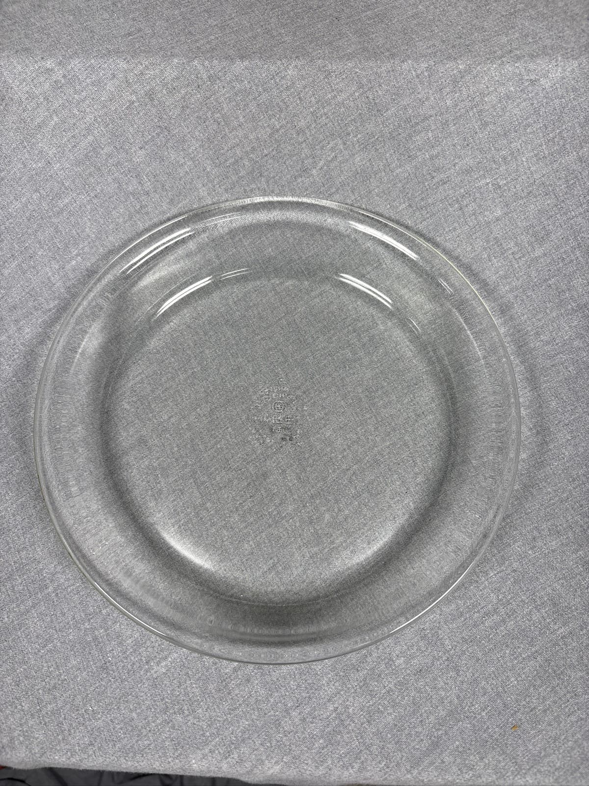 Pyrex 209 Clear Glass Pie Plate Baking Dish 9 Inch USA Ovenware