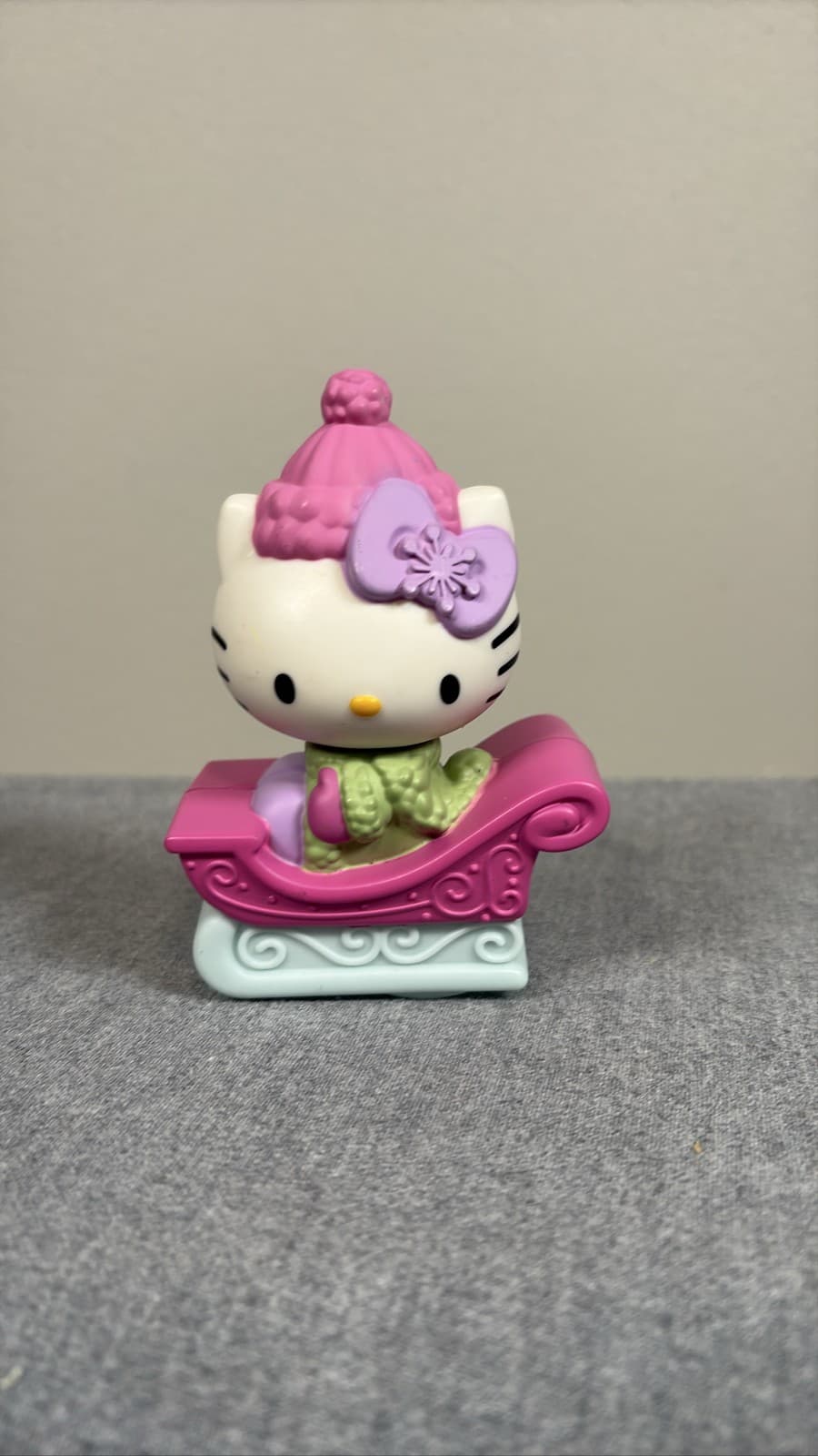 Hello Kitty McDonald's 2011 Sleigh Ride Toy