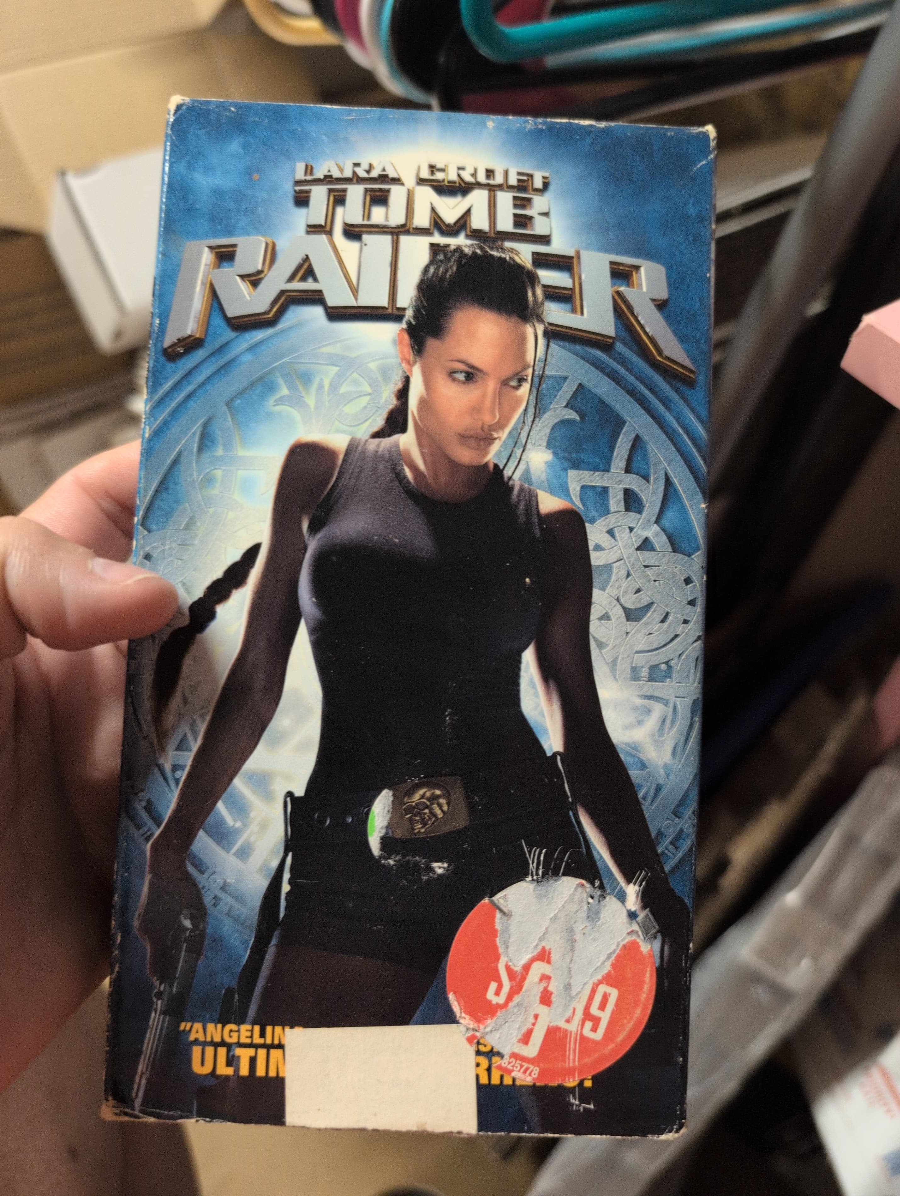 Lara Croft Tomb Raider VHS Movie