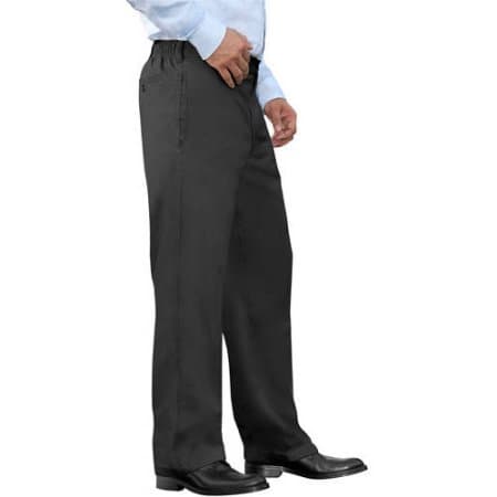 George Men's Elastic Flat Front Pant