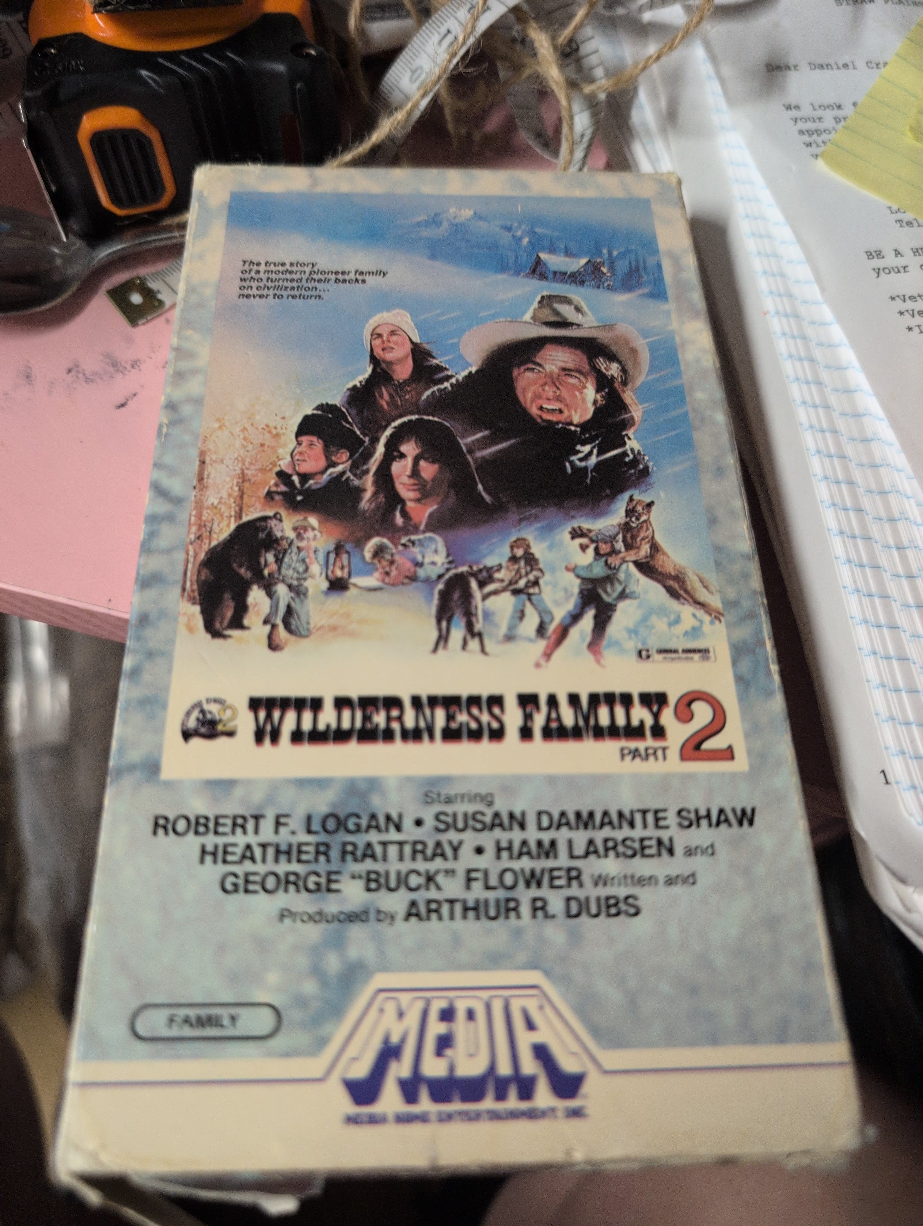 Wilderness Family Part 2 VHS Family Movie