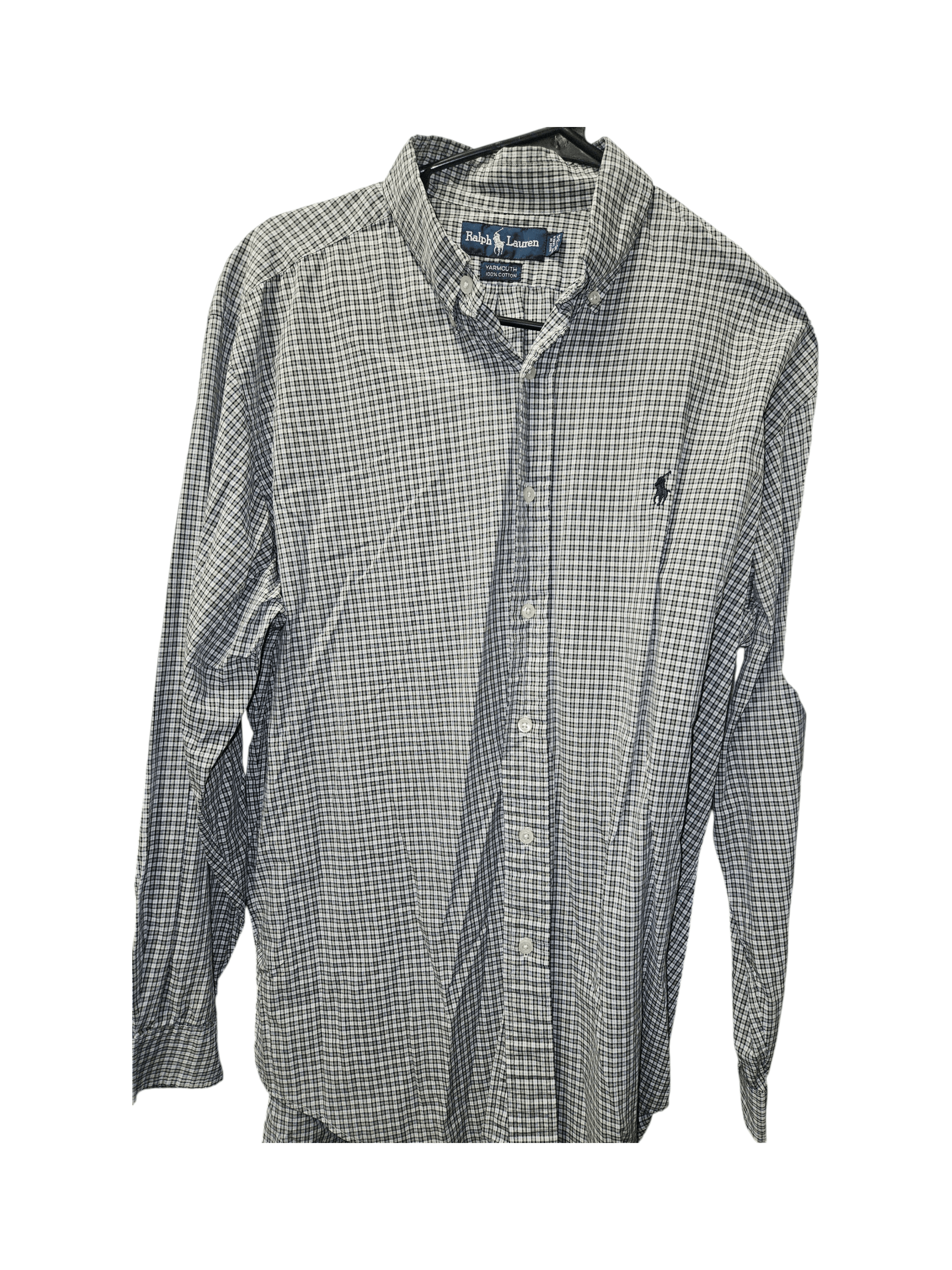 Ralph Lauren Men's Plaid Button-Up Shirt