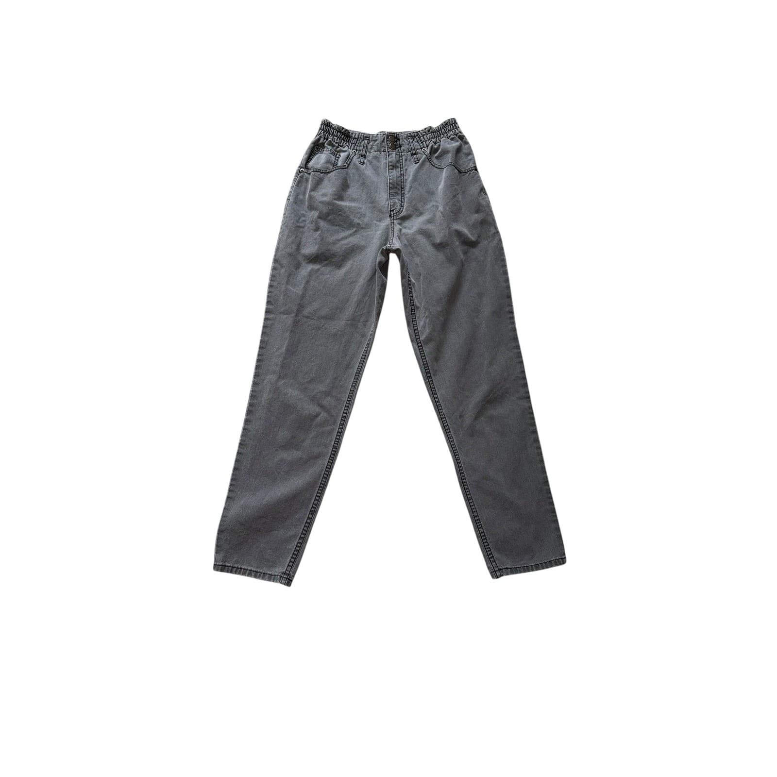 Vintage Sergio Valente Gray Jeans Sz 9/10 | 80s 90s Y2K Boho Festival Denim