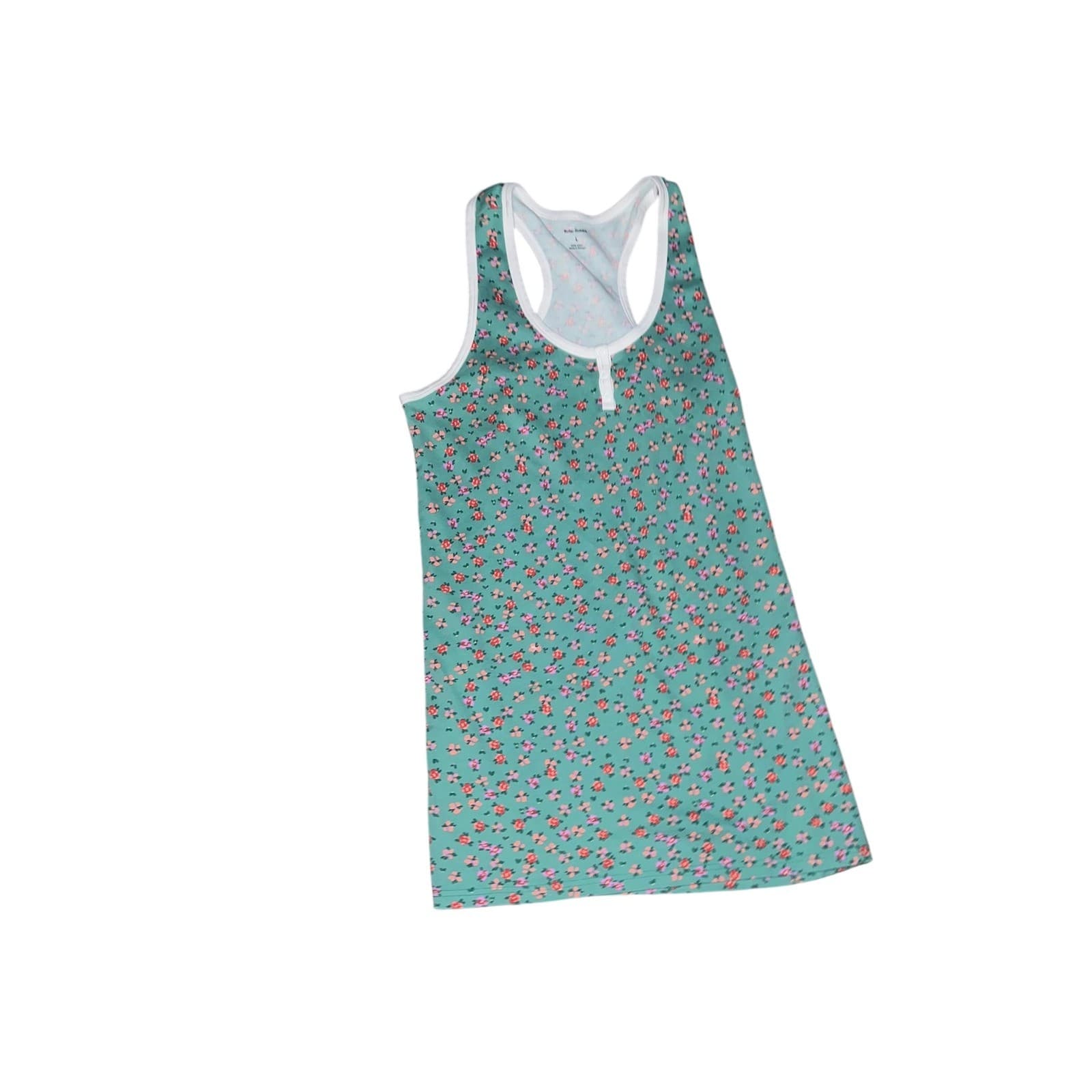 Roller Rabbit Size L Cotton Crew Neck Top – Cottagecore Floral Print Blouse