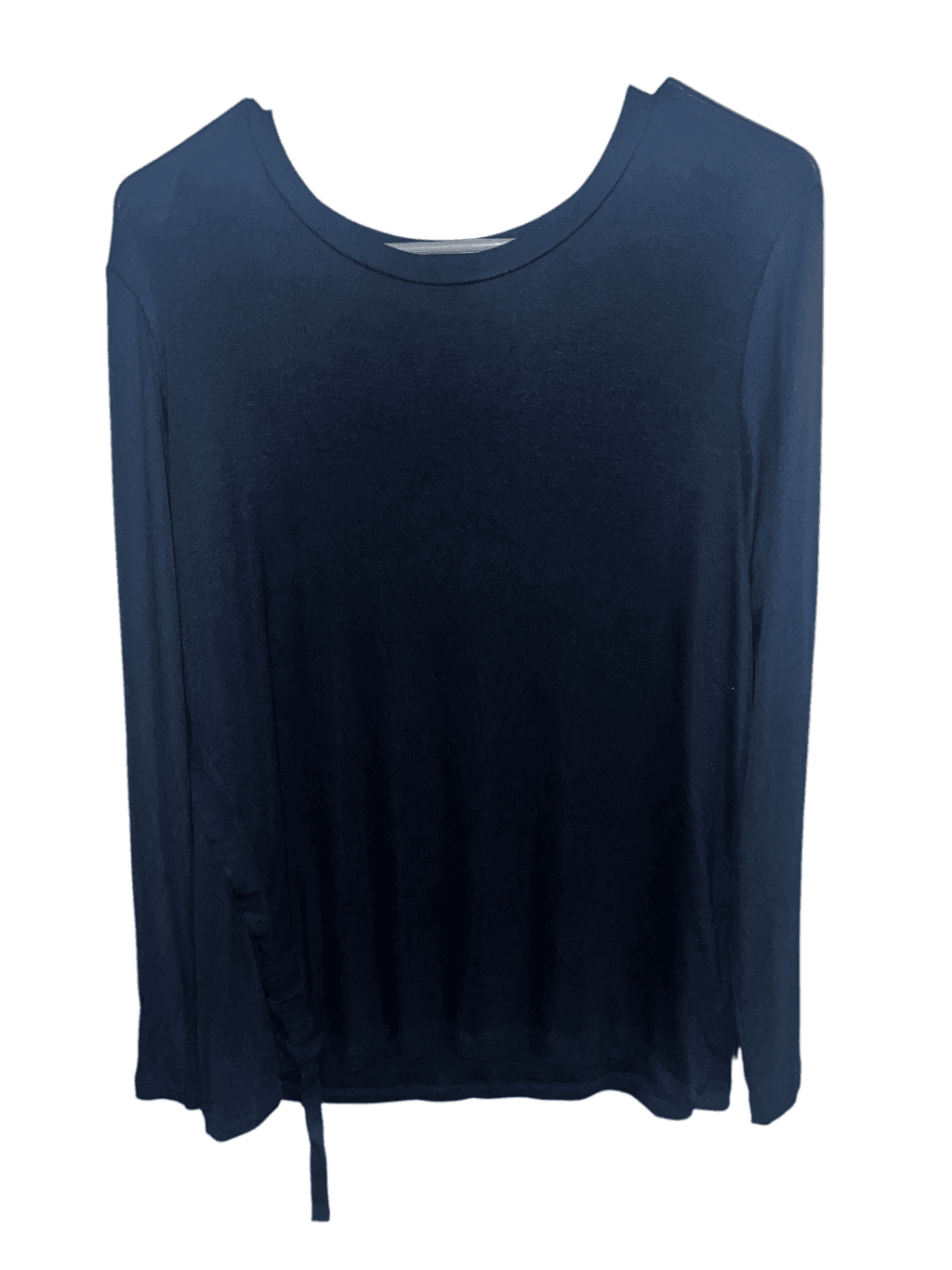 ALLSAINTS black long sleeve sz L round Neck Minimalist Monochrome Casual