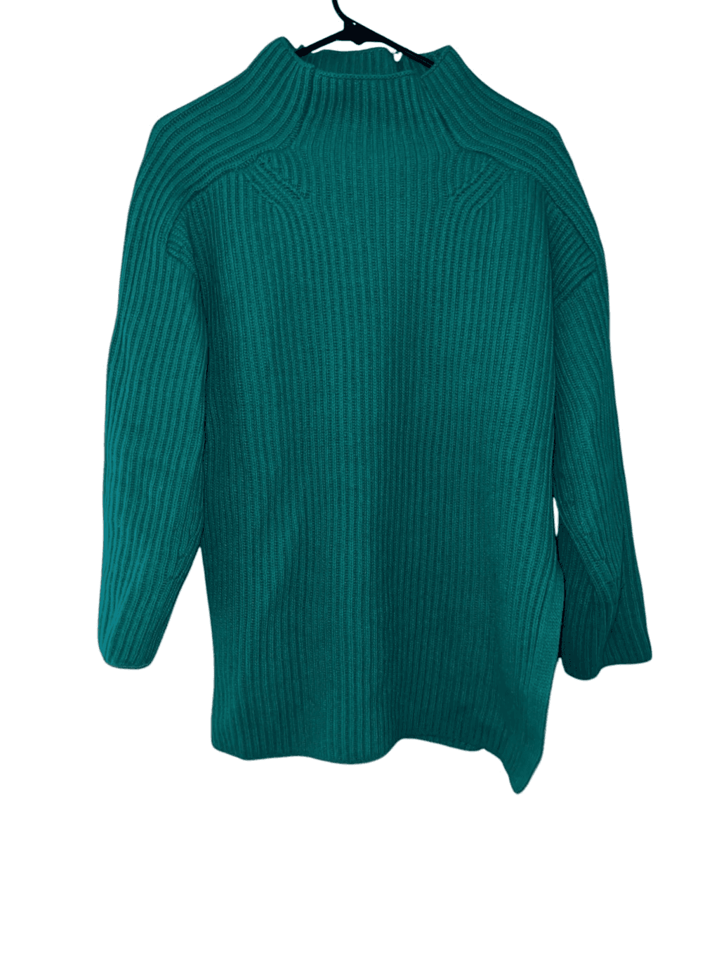 Massimo Dutt sweater green Sz s High Neck Long Sleeves Preppy Normcore