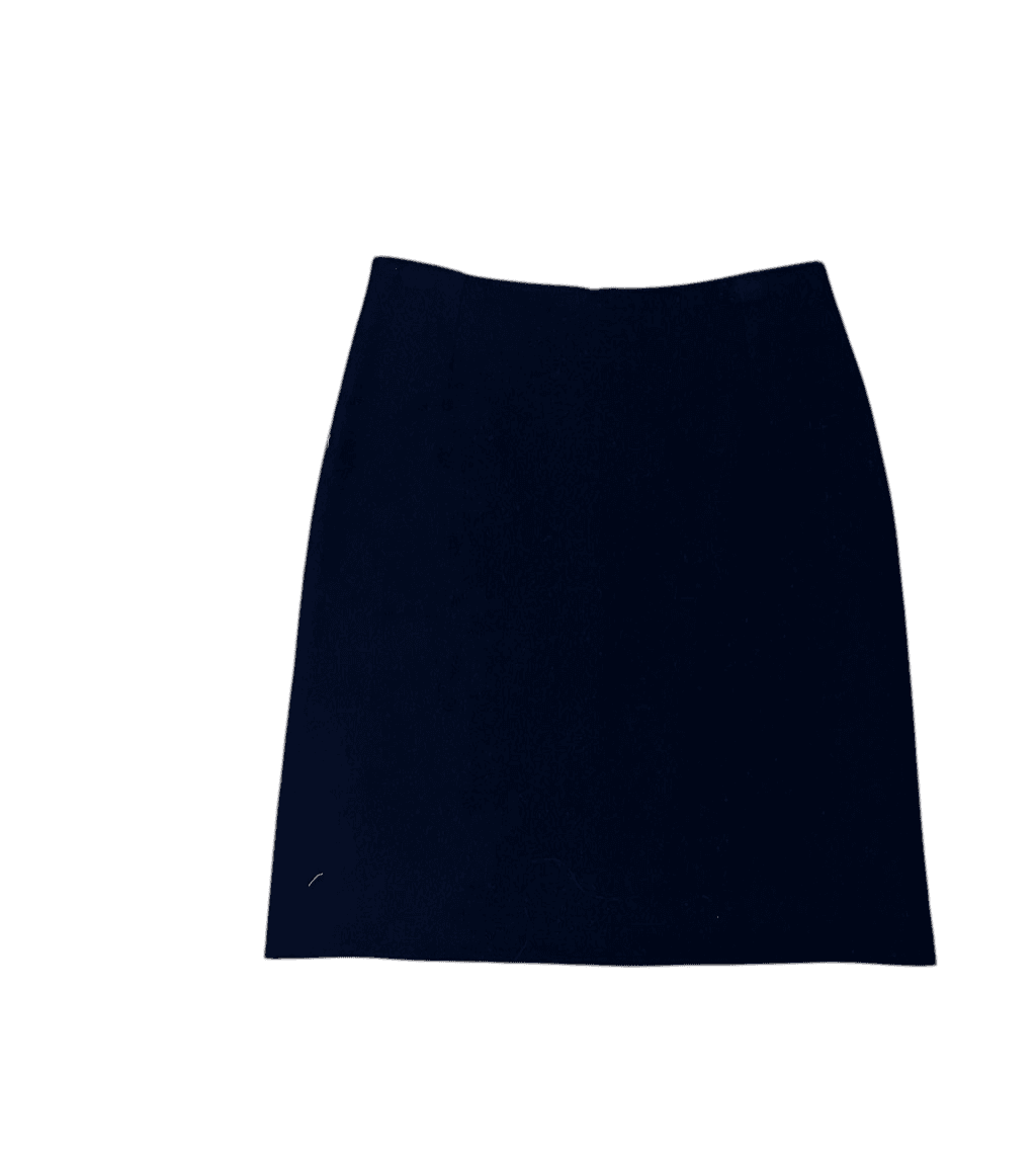 Vgt Retro ALAIN CHABASON 1970'S/80'S SKIRT black size 38 Minimalist