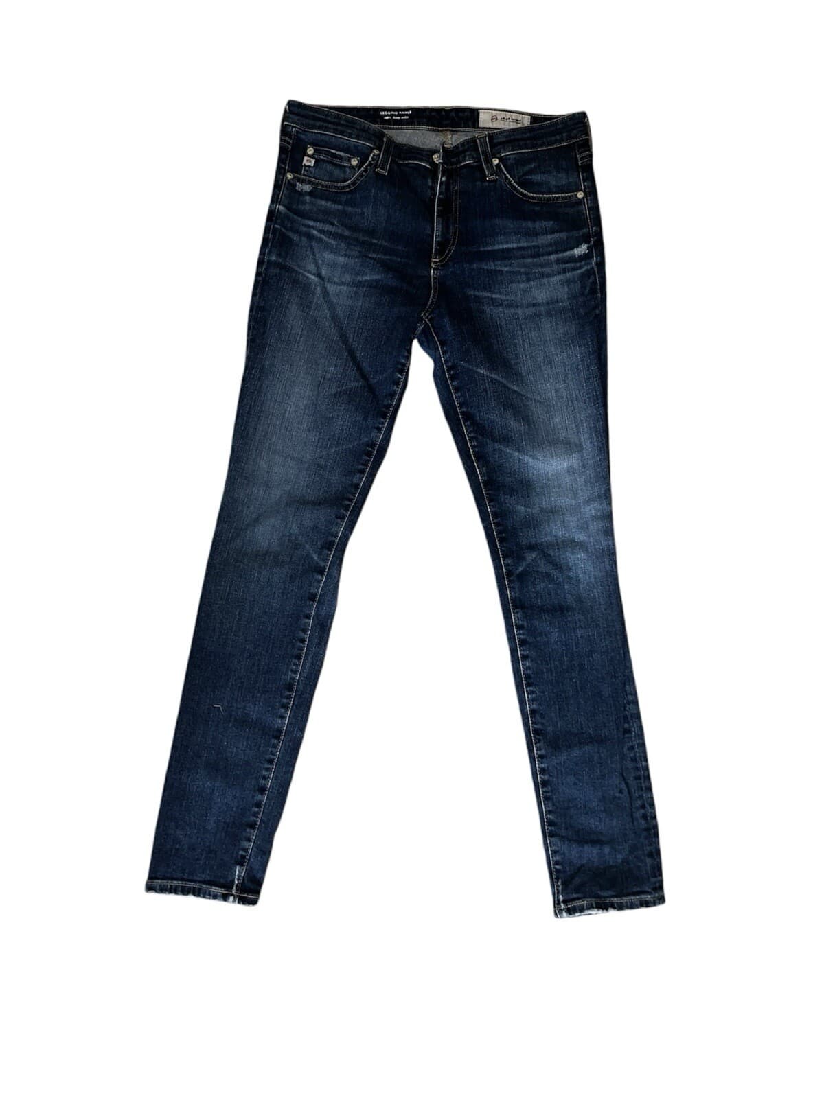 AG Adriano Goldschmied Women's Size 29 R Super Skinny Ankle Denim Jeans