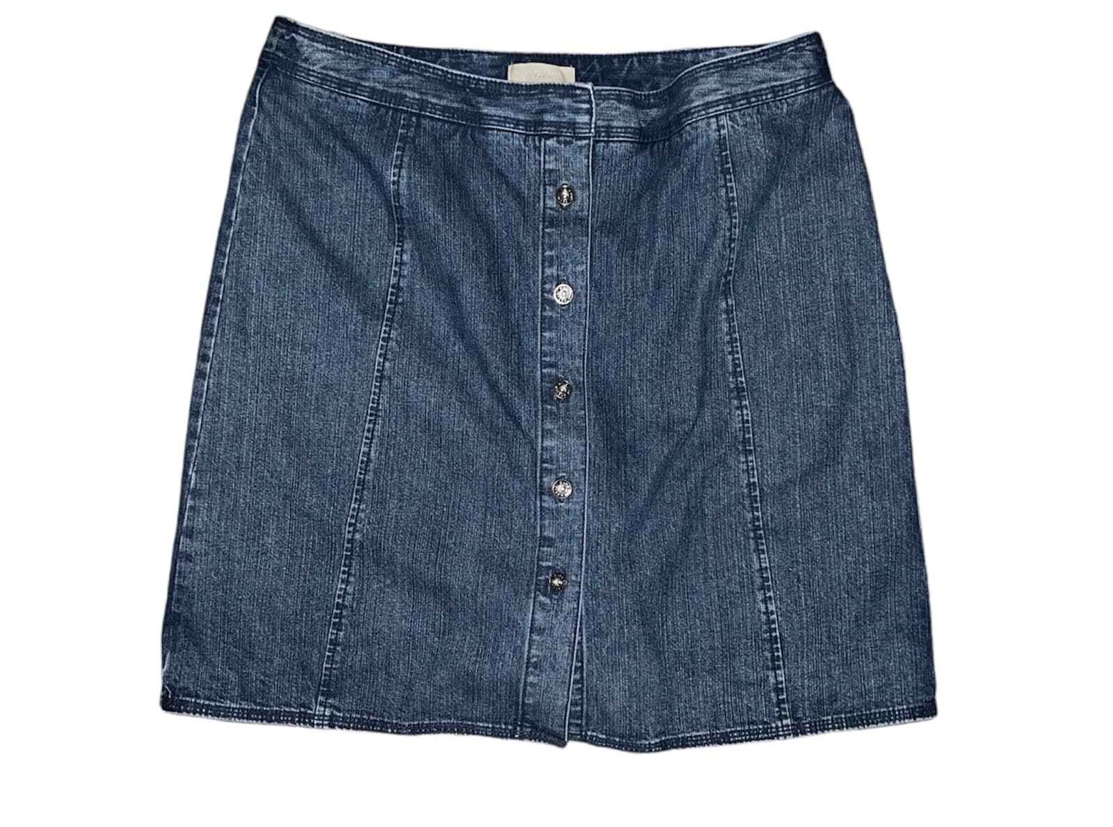kate hill casual Skirt & Shorts Jean Sz 12 Boho Bohemian Normcore