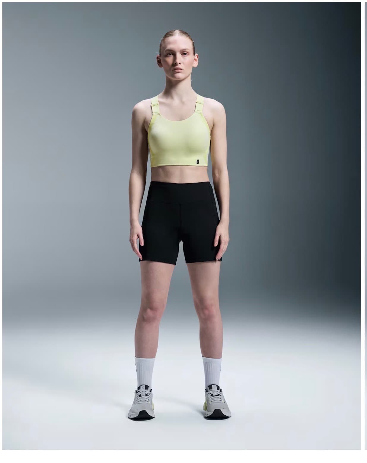 On Running Sports Bra Yellow Size S Athletic Yoga Training
