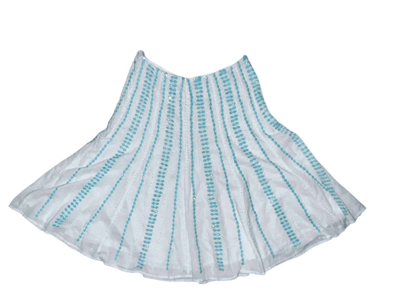 Nougat London skirt size 1 Gathered Coastal Coquette Boho Bohemian