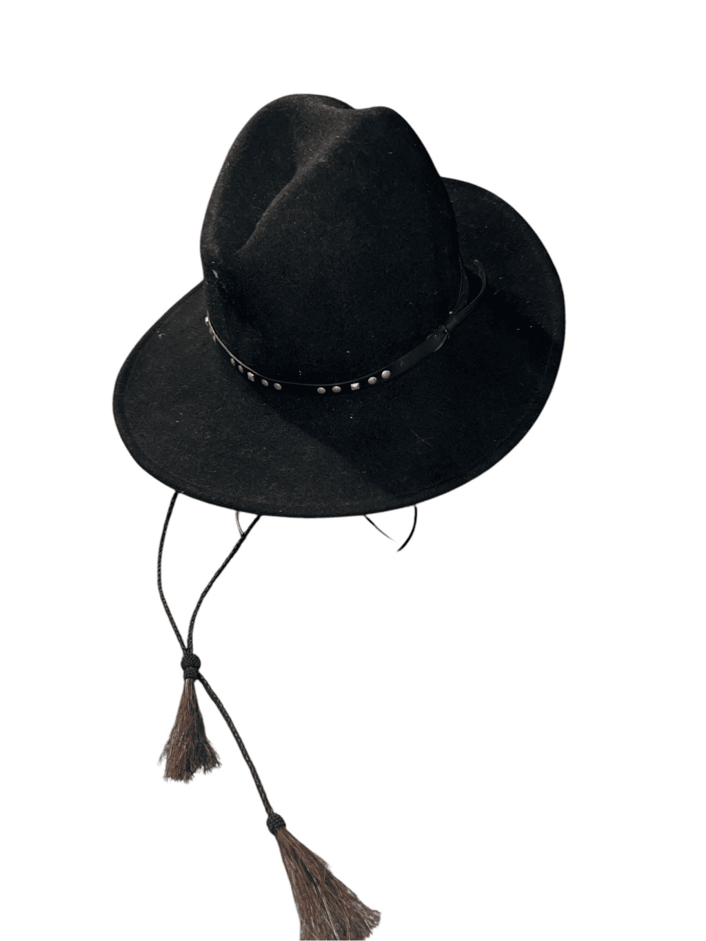 Unisex Bailey Chisholm 100% Wool Black Hat Size Small Western Cowboy Cowgirl