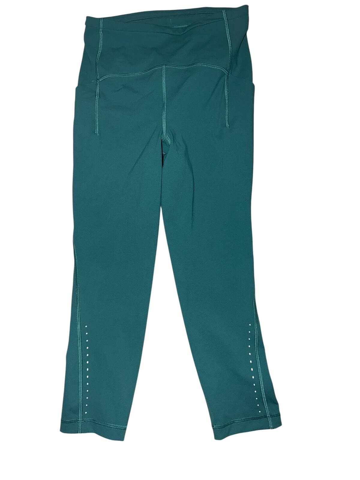 Lululemon Swift Speed High-Rise Tight 28” Teal Sz 4 Running Leggings Athleisure