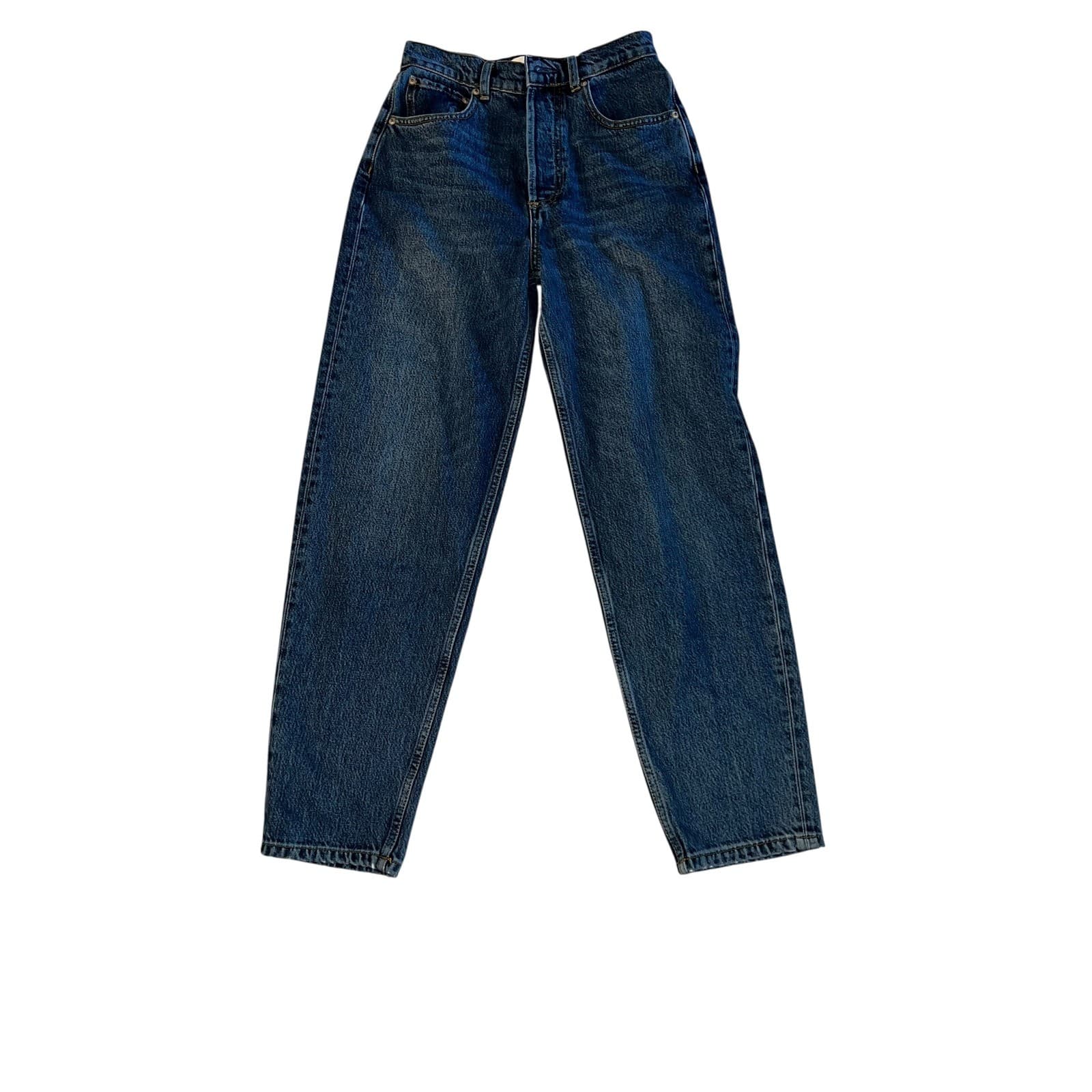 Triarchy Straight Leg Jeans Sz 25 Luxury Designer Sustainable Denim