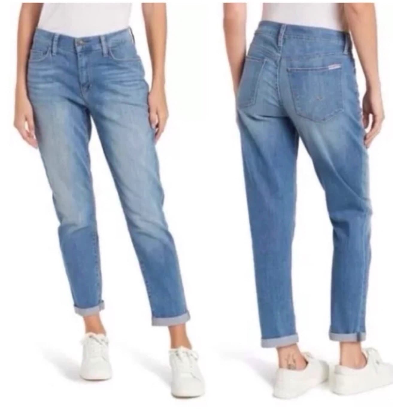 Hudson Natalie Mid-Rise Crop Enchantress Sz 26 Designer