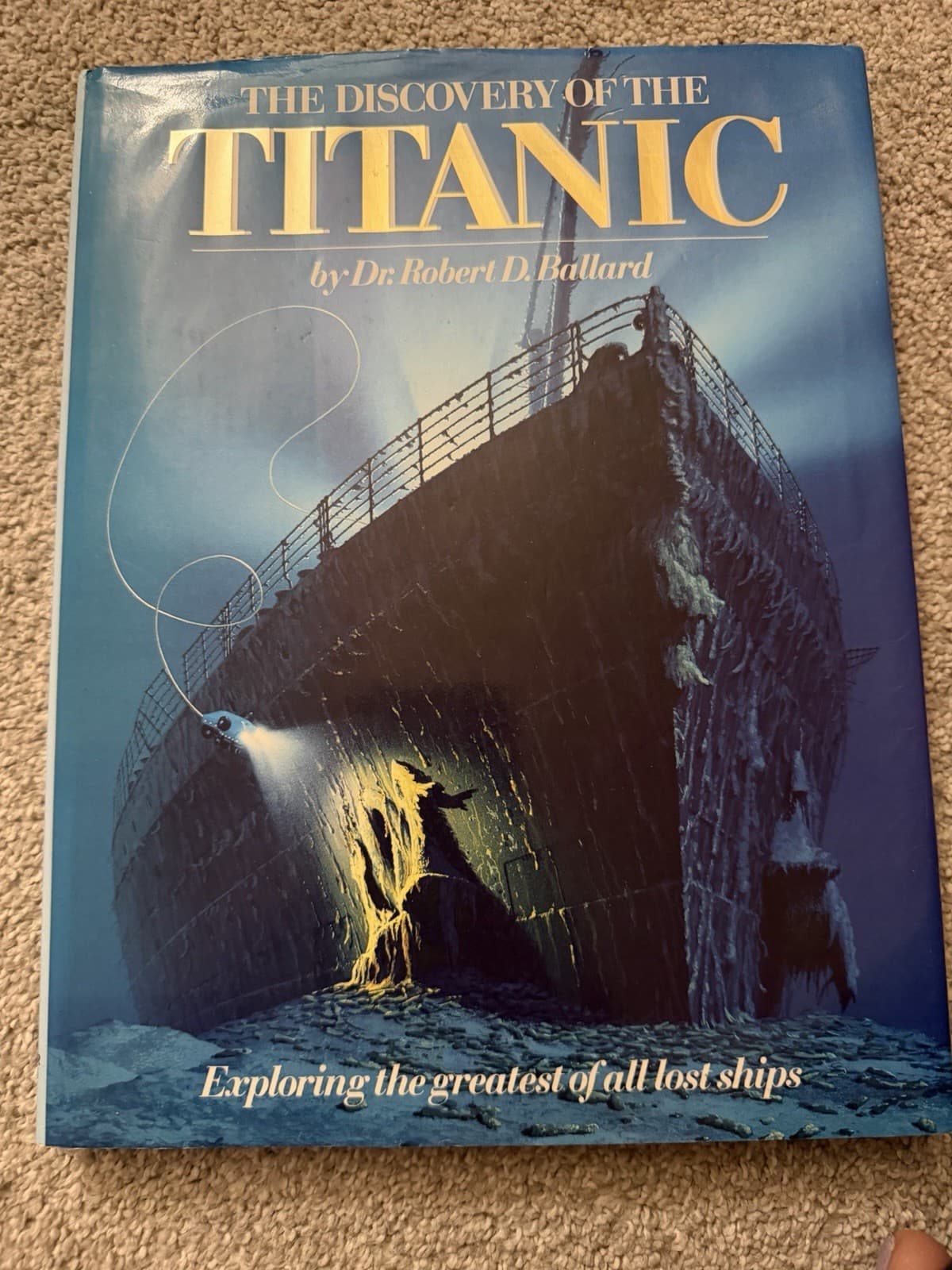 The Discovery of the Titanic (Robert D. Ballard, 1987 First Editi - Image 1