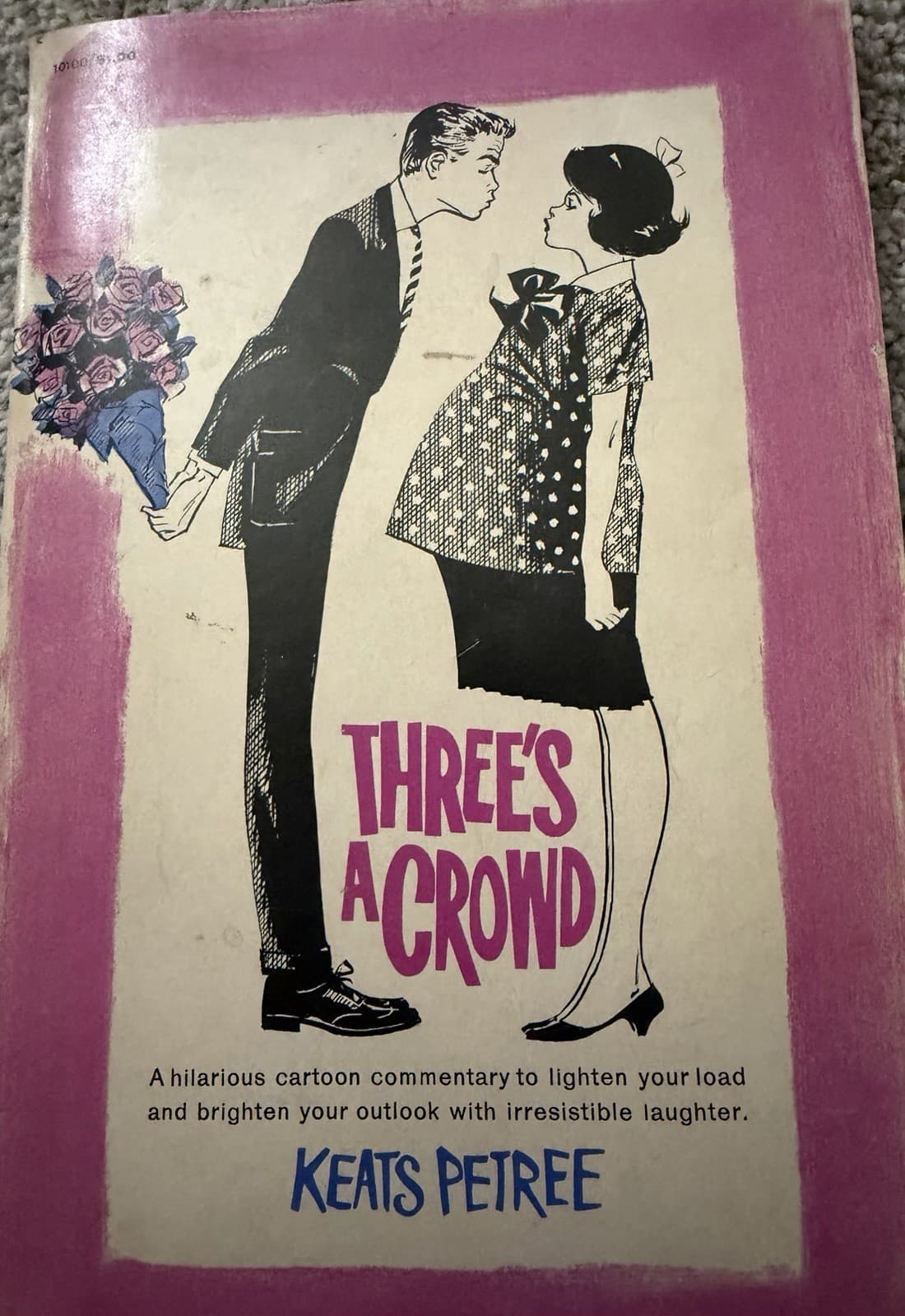Three’s a Crowd — Keats Petree (1966, Pocket Books) – First Edition