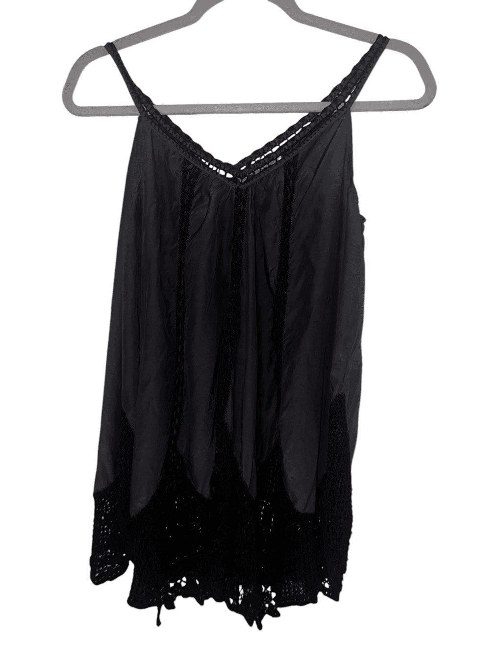 Calypso st Barth sz xs top brown Sleeveless Boho V-neck Cottagecore Bohemian