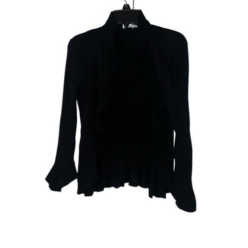 Diane von furstenberg cardigan Minimalist sz s Ruffle Dark Academia Emo