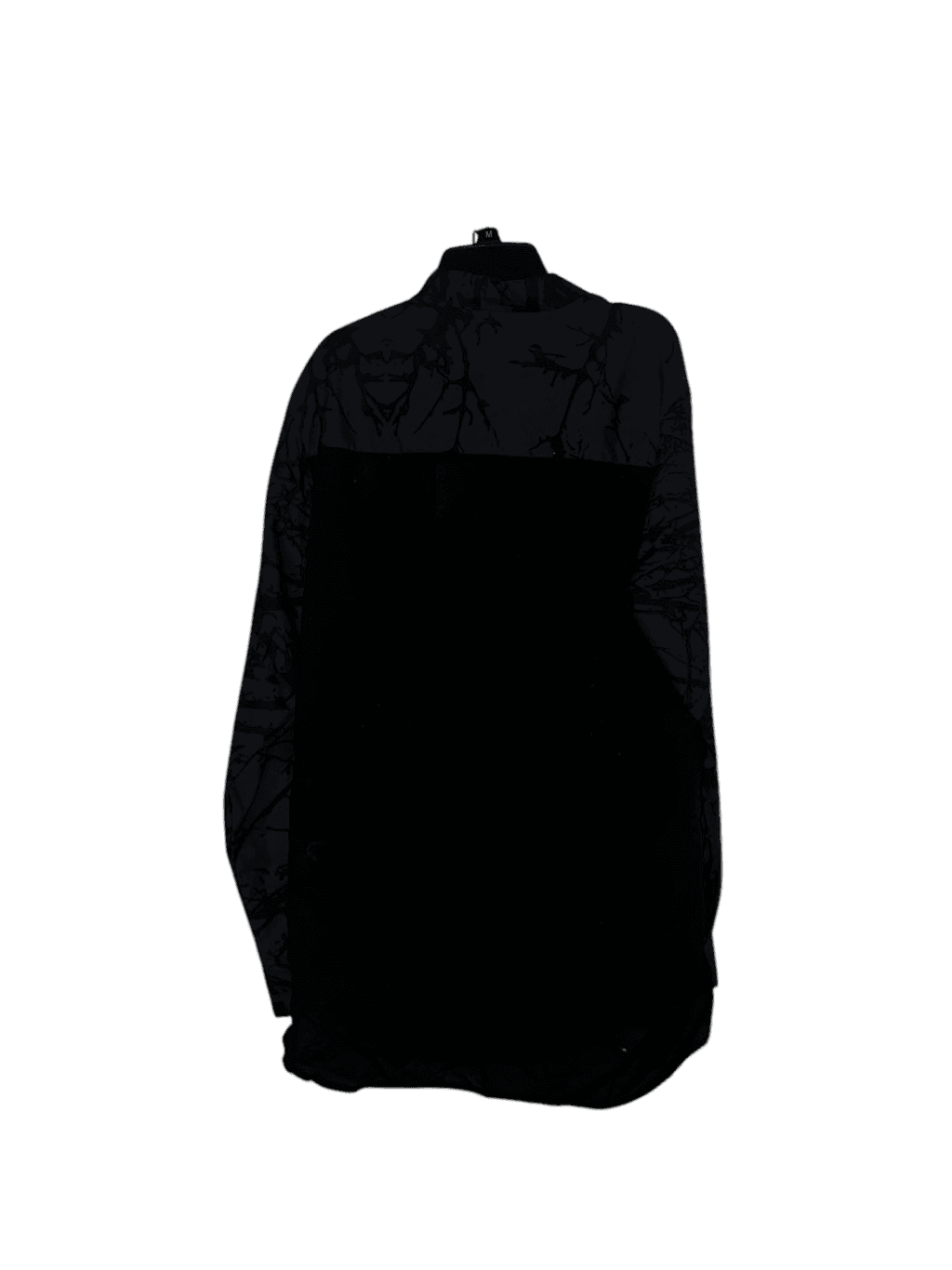 rochambeau nyc blouse button up sz l nwt Button Long Sleeves Minimalist Monochro