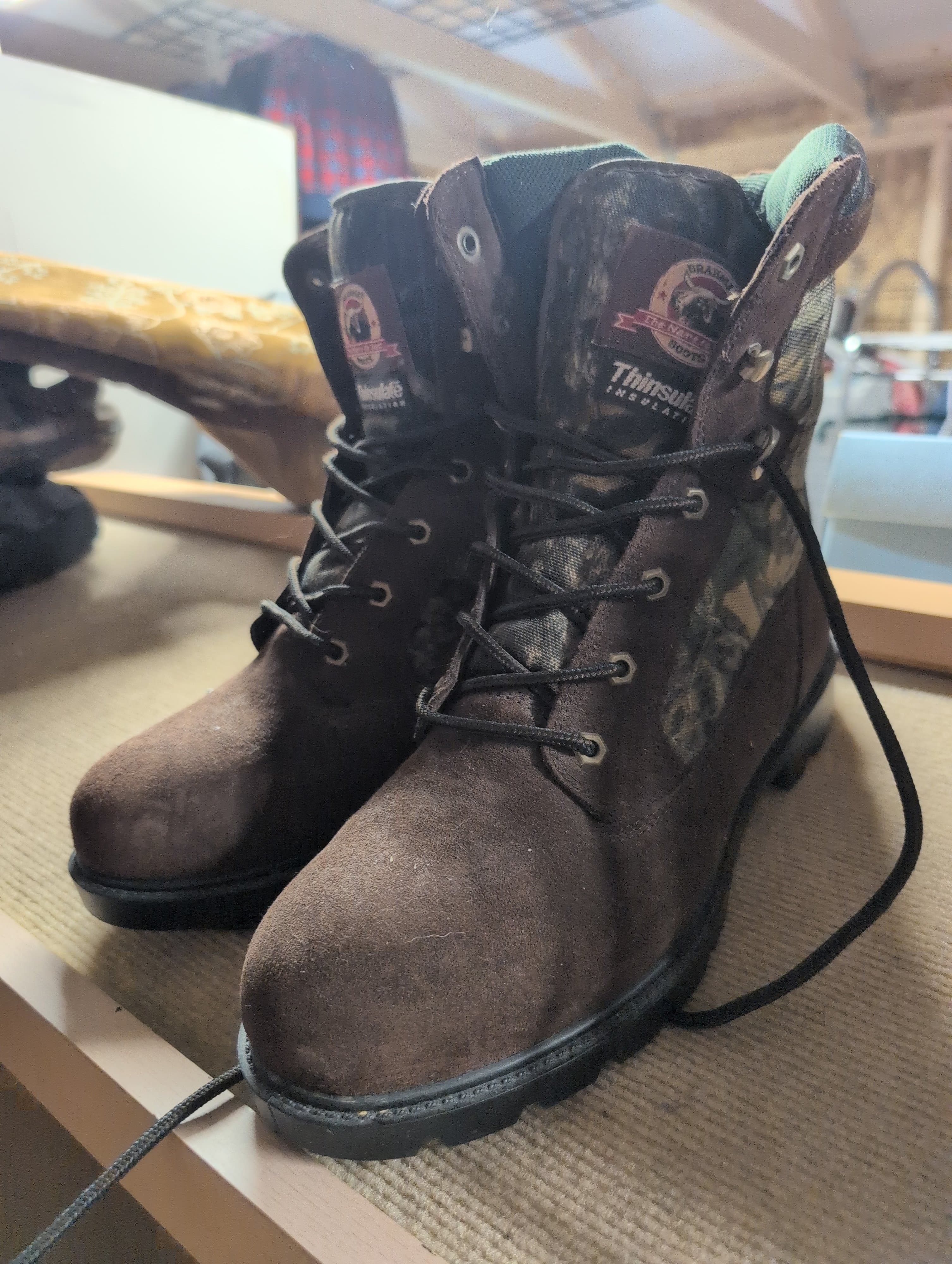 Rocky Thinsulate Insulated Boots Camo Brown