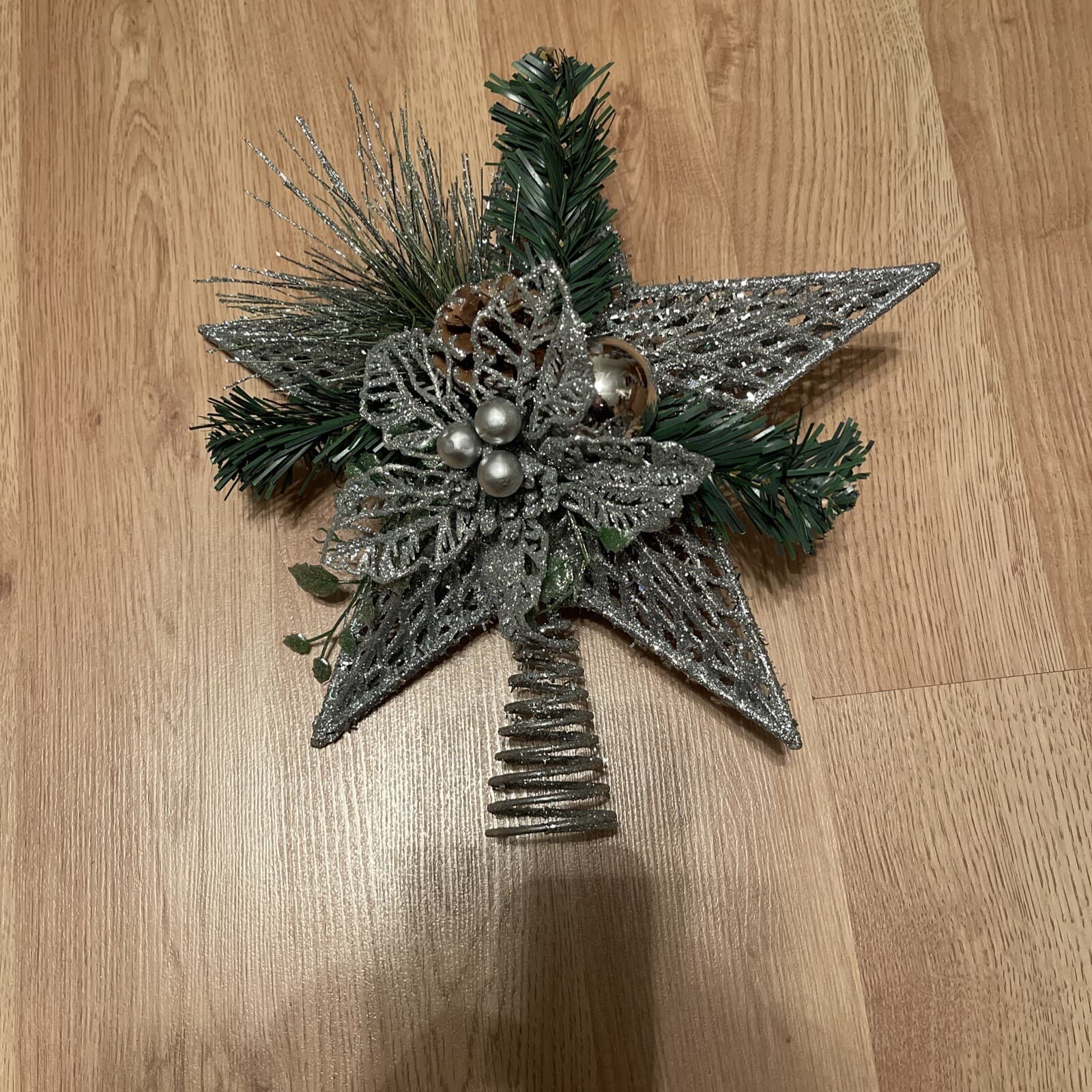 Christmas Tree topper silver star