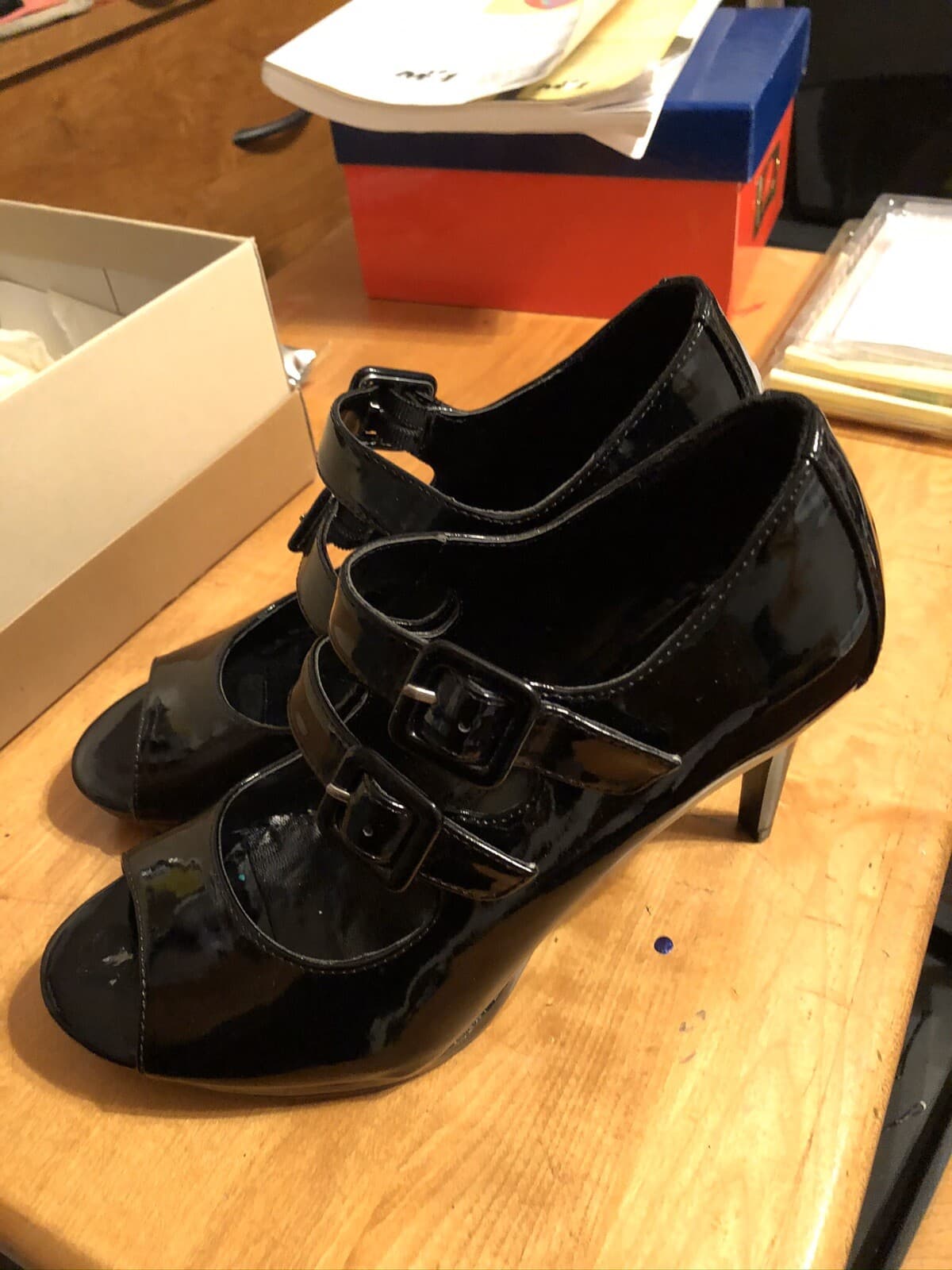 patent leather shoes for women Size 8 M