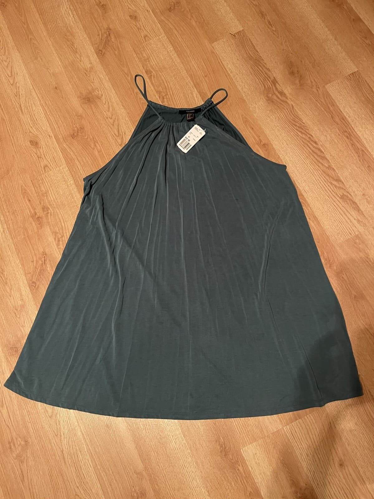 Forever 21 Teal short dress XL NWT