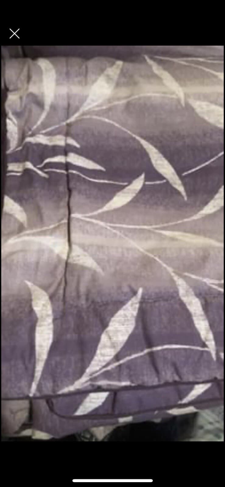 Queen Comforter With 2 Shams Mauve