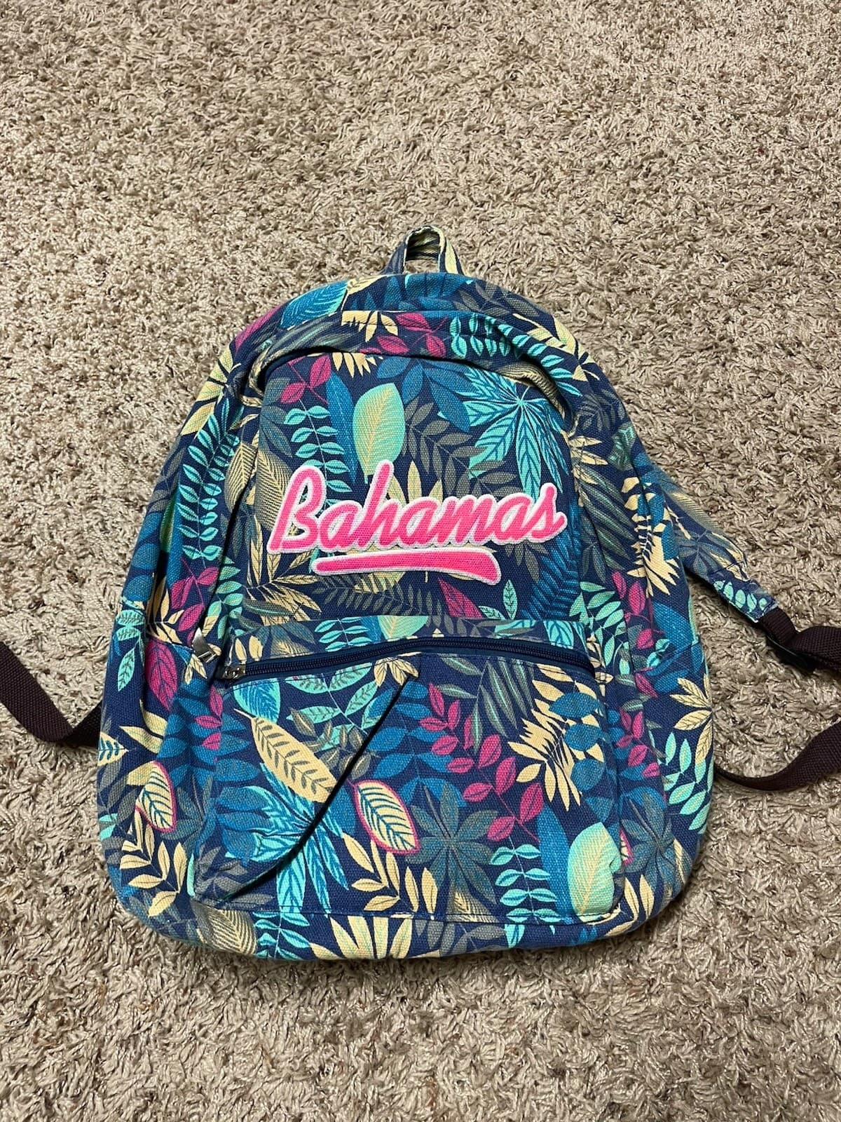 Bahamas colorful backpack - New