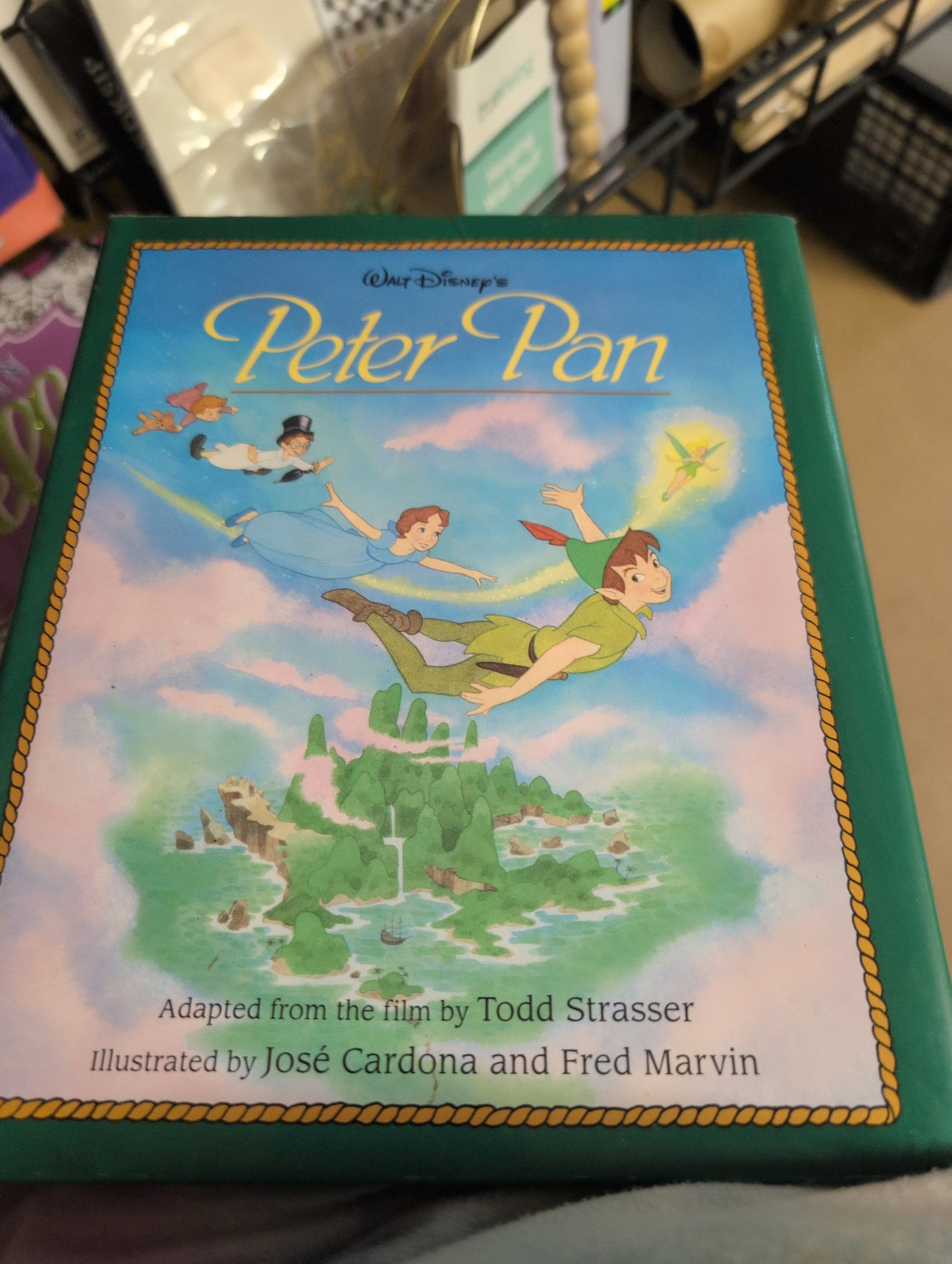 Disney Peter Pan Book by Todd Strasser