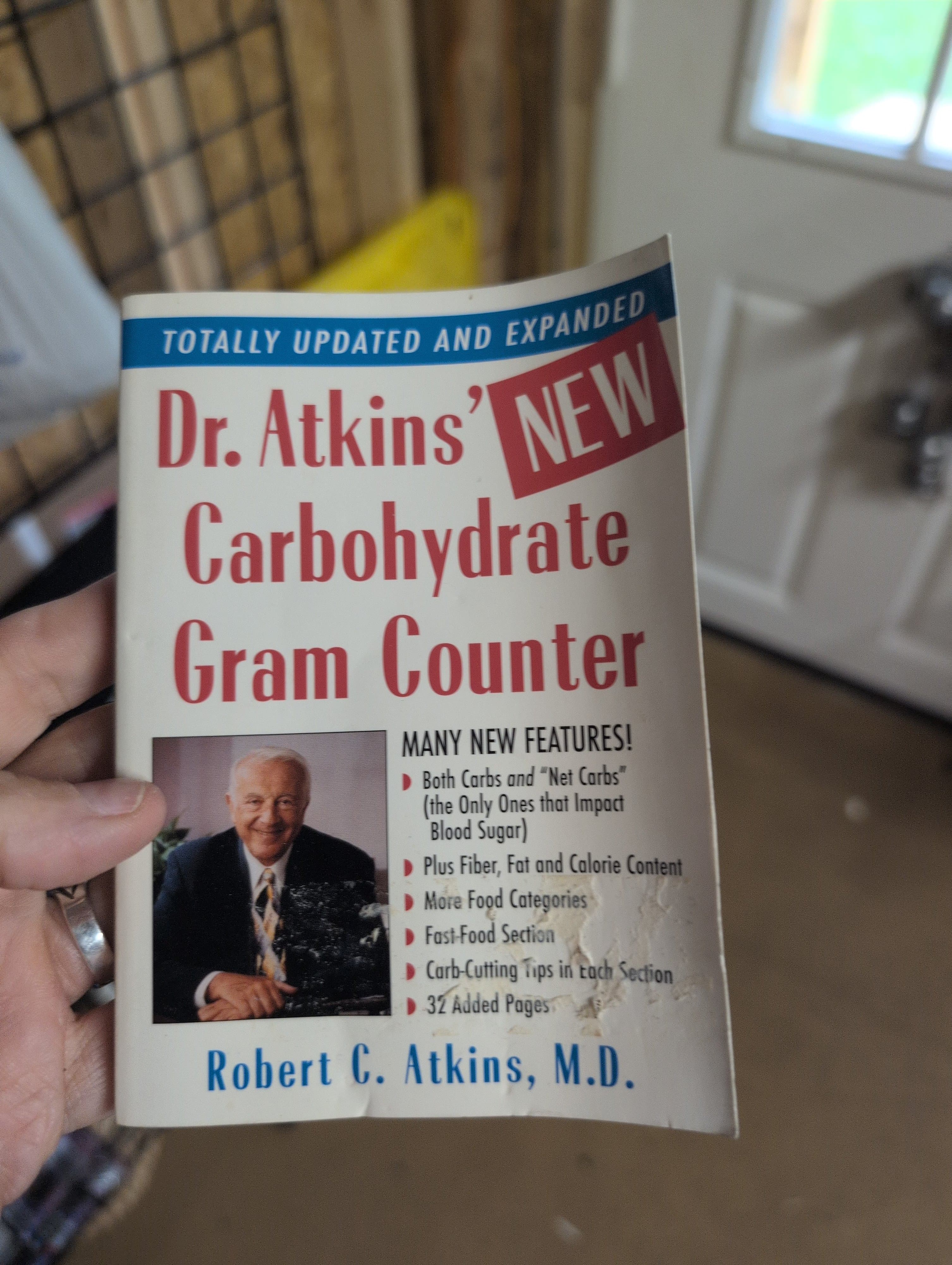 Dr. Atkins' Carbohydrate Gram Counter (pocket Sized) (paperback) (ship Deal)