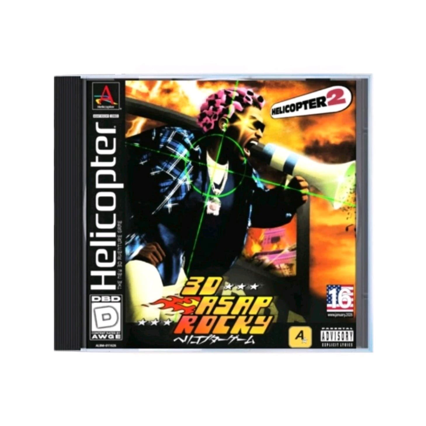 A$AP ROCKY - HELICOPTER SINGLE CD