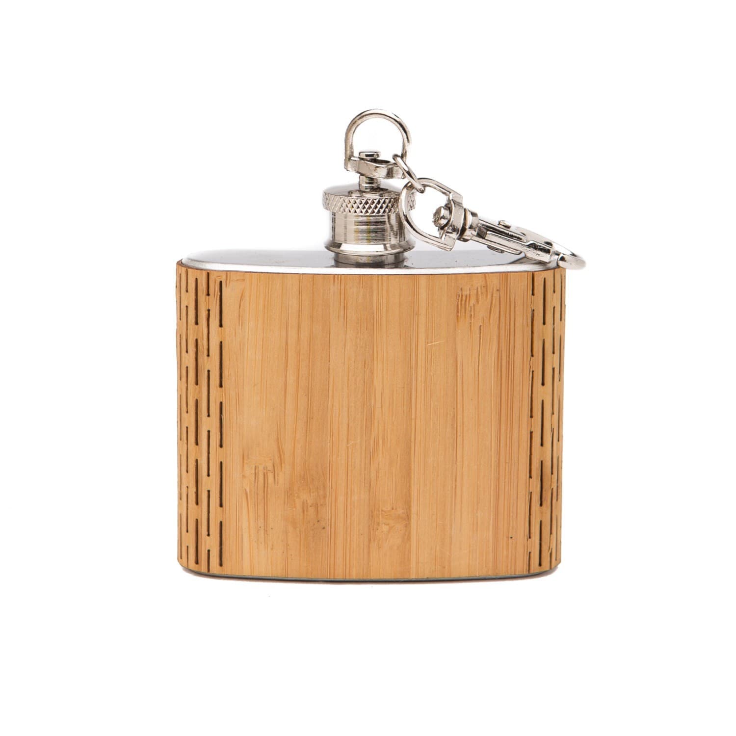 WUDN - Wooden Flask Keychain 2 oz. - default