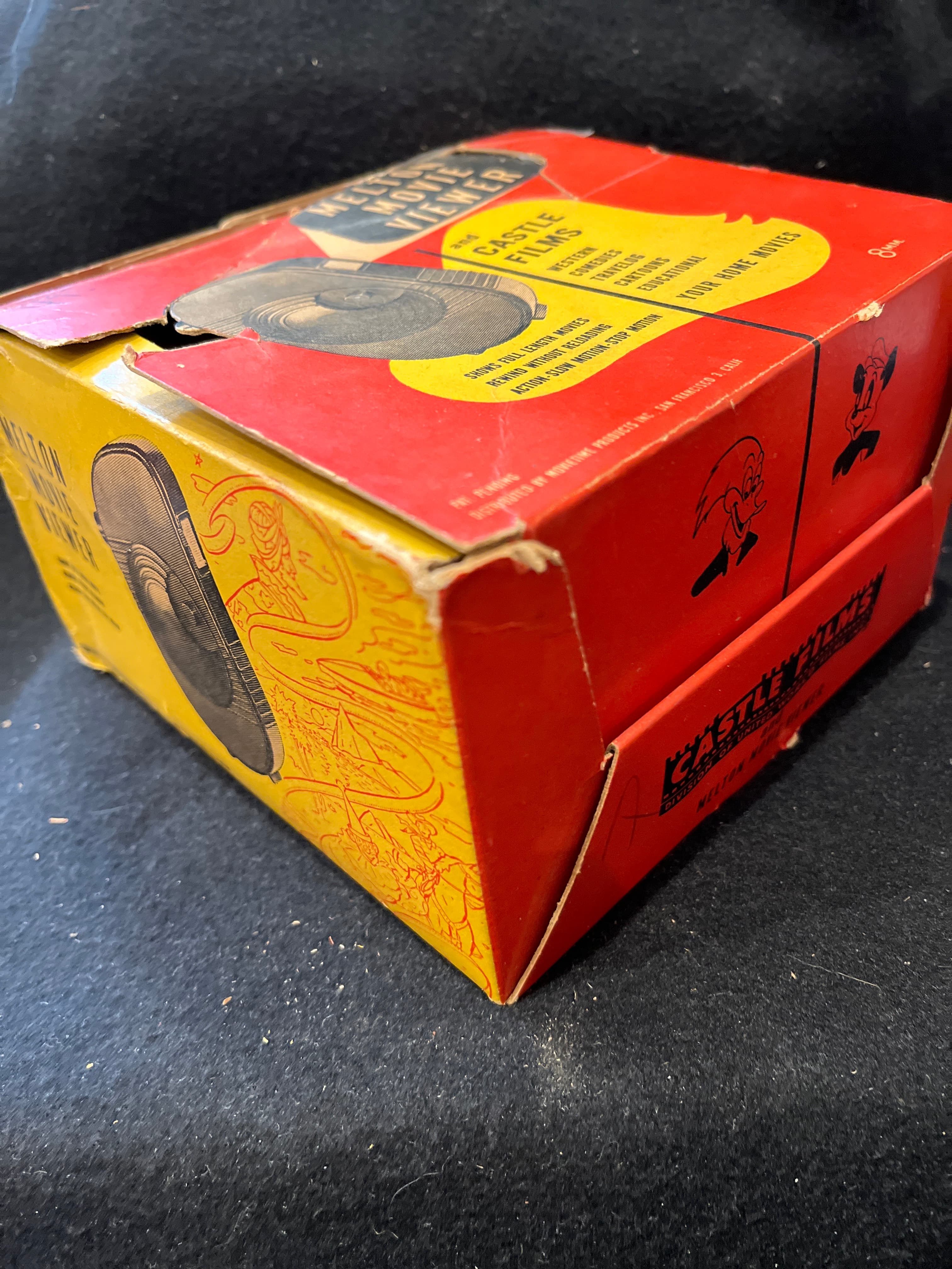 Vintage Melton Movie Viewer with 4 Reels - 68598824 - MELTON MOVIE - VIEWER W. 4 REELS - CONSIGNMENT