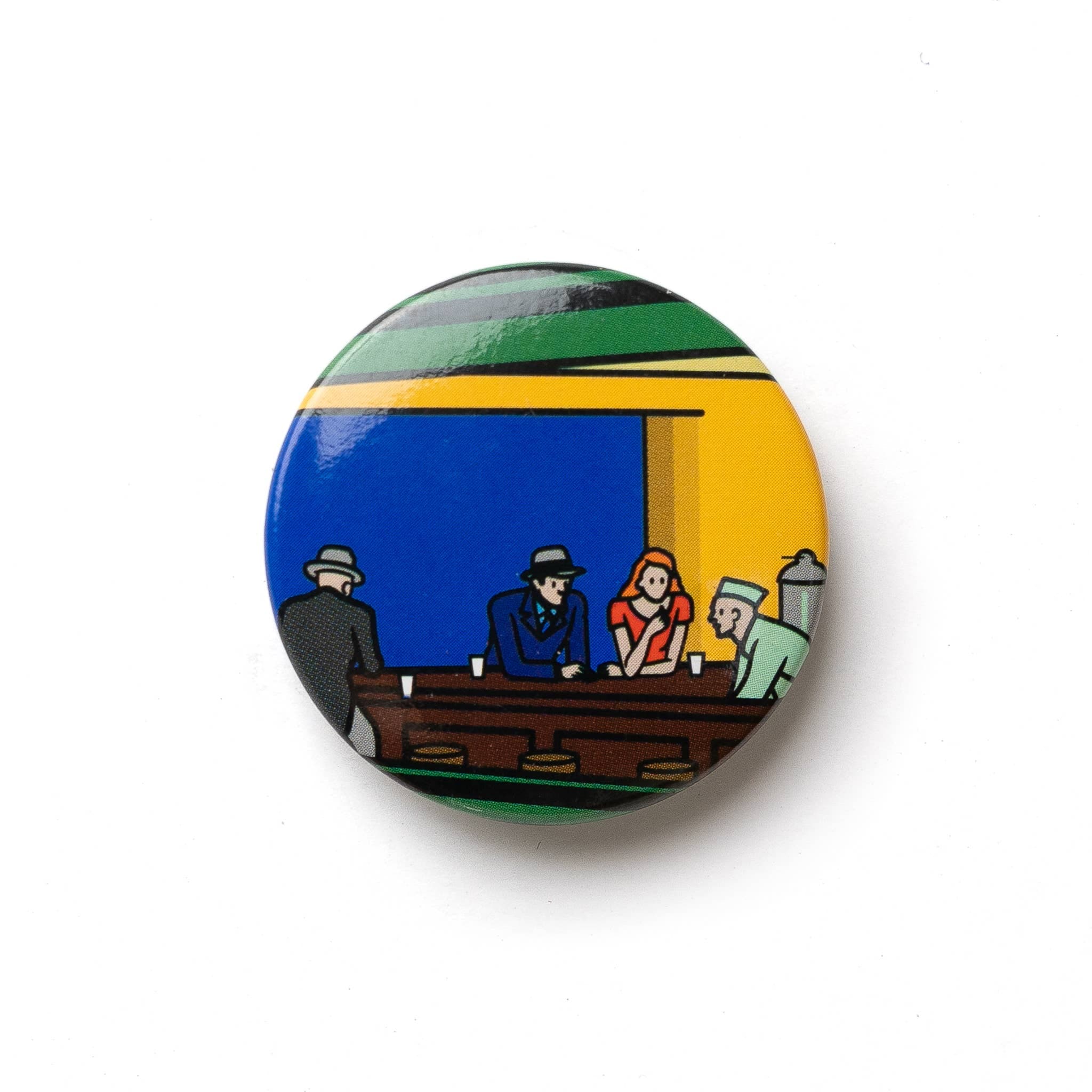 Today is Art Day - Button - Nighthawks - default