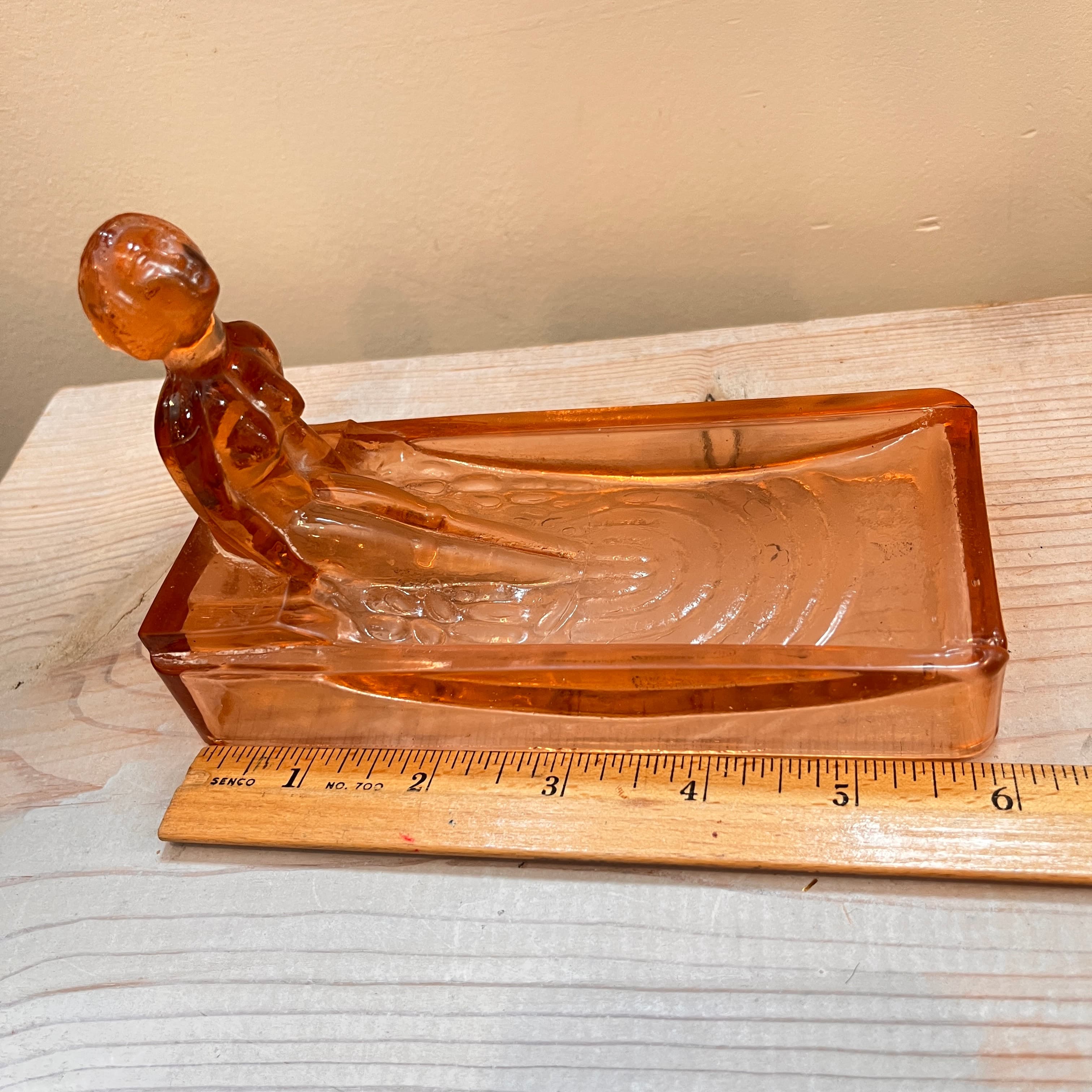 Hoffman ? Art Glass Soap Dish - Regular