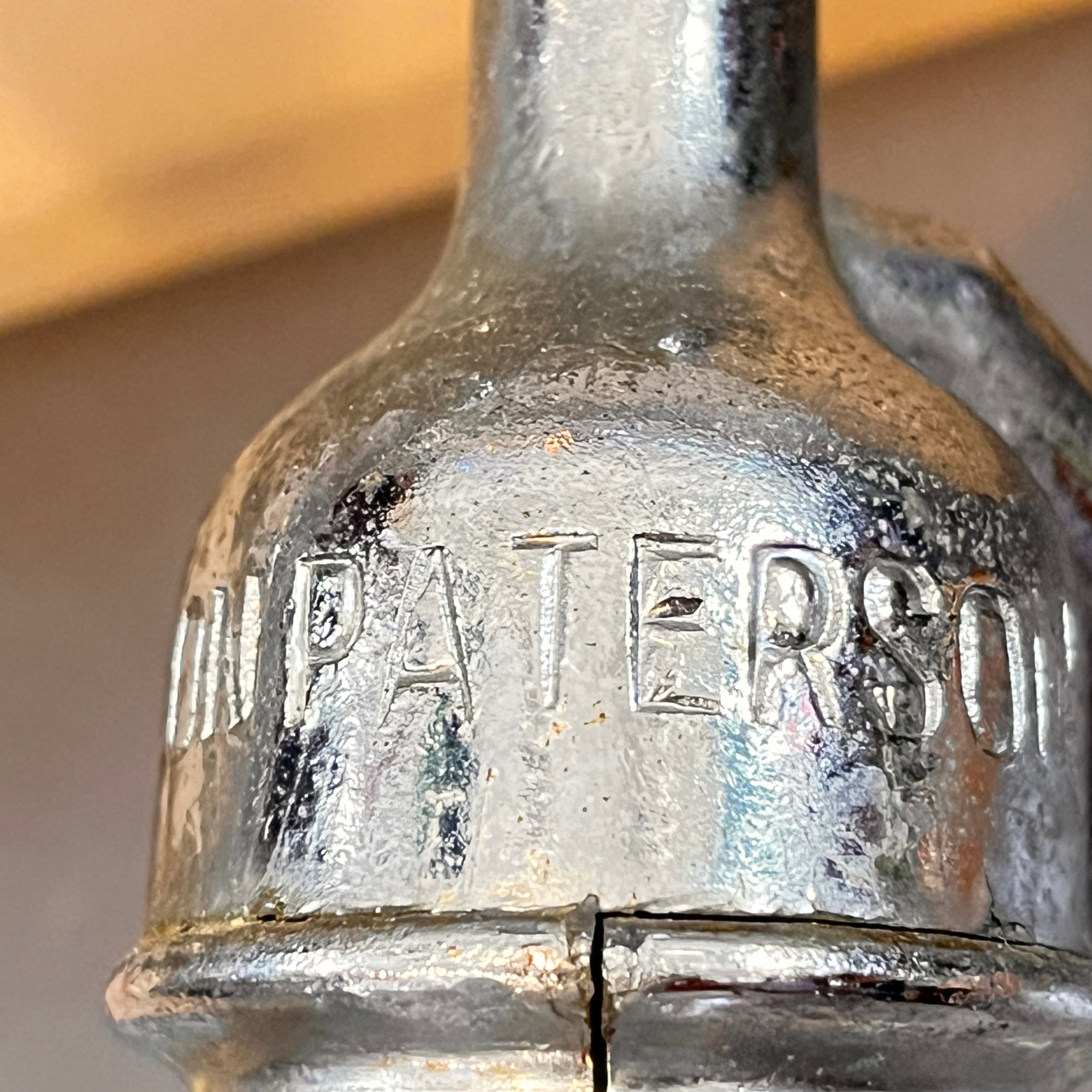 Vintage Singer & Sons Seltzer Bottle Paterson, NJ - Regular