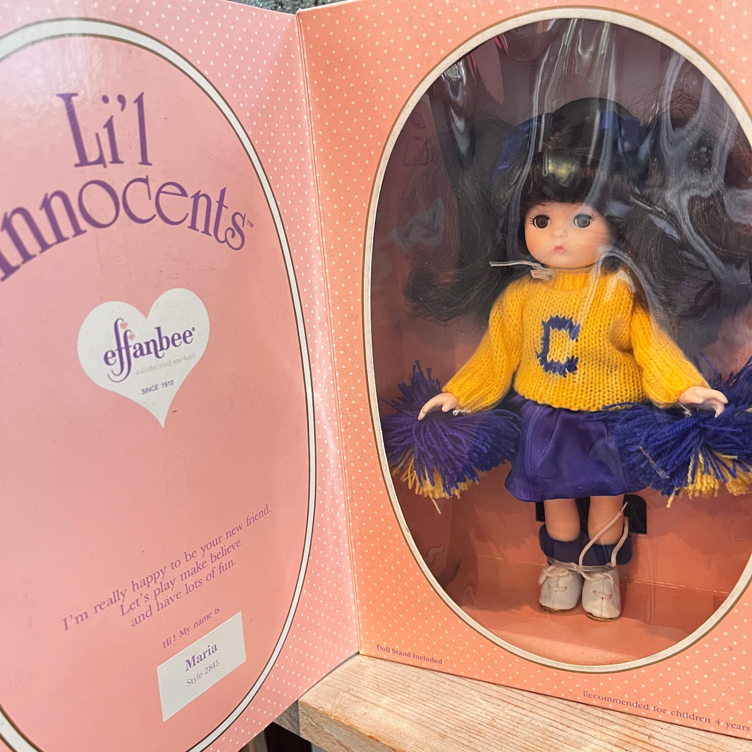 Effanbee Li'l Innocents Cheerleader doll - Regular