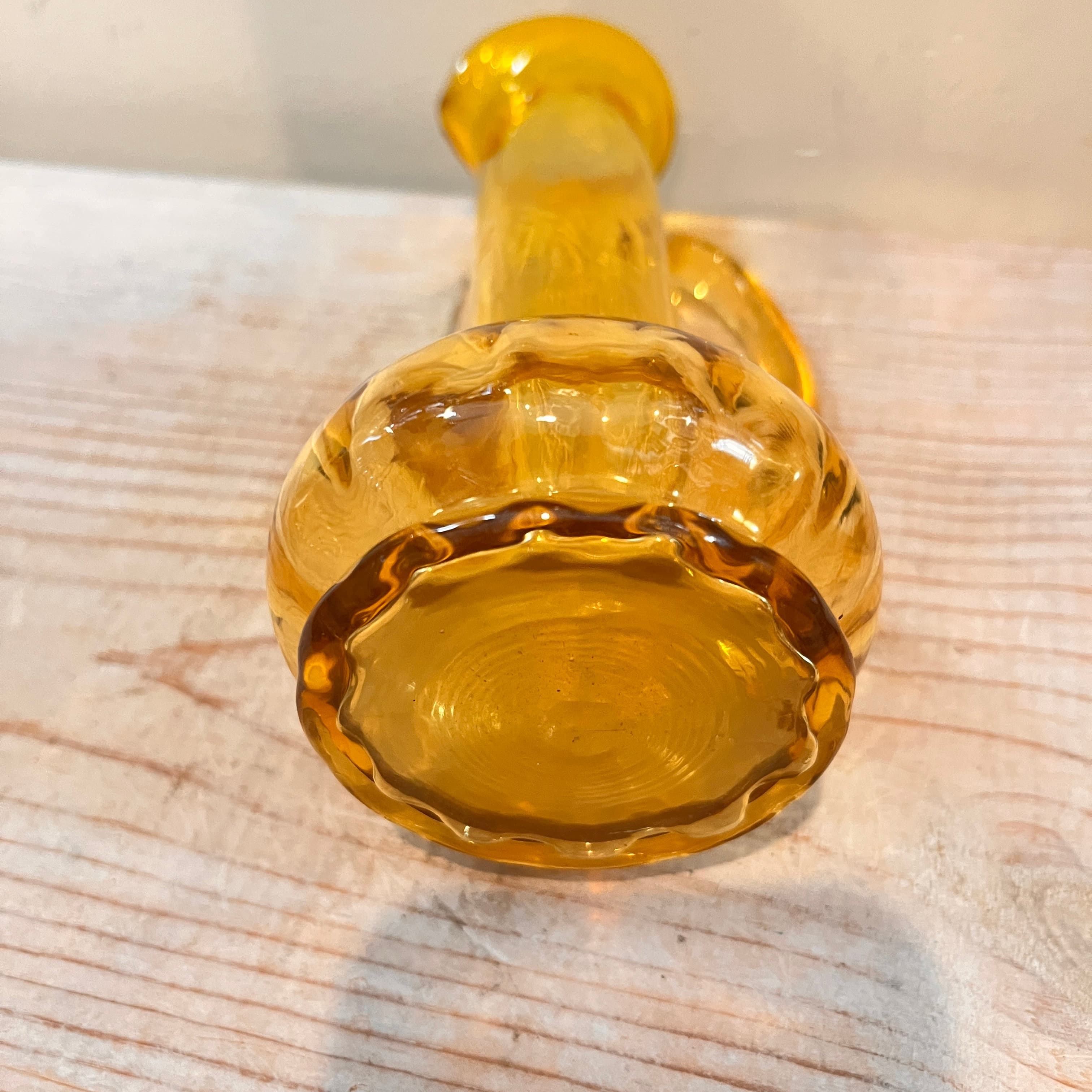 Vintage Empoli Yellow Pitcher or Bud Vase - Regular