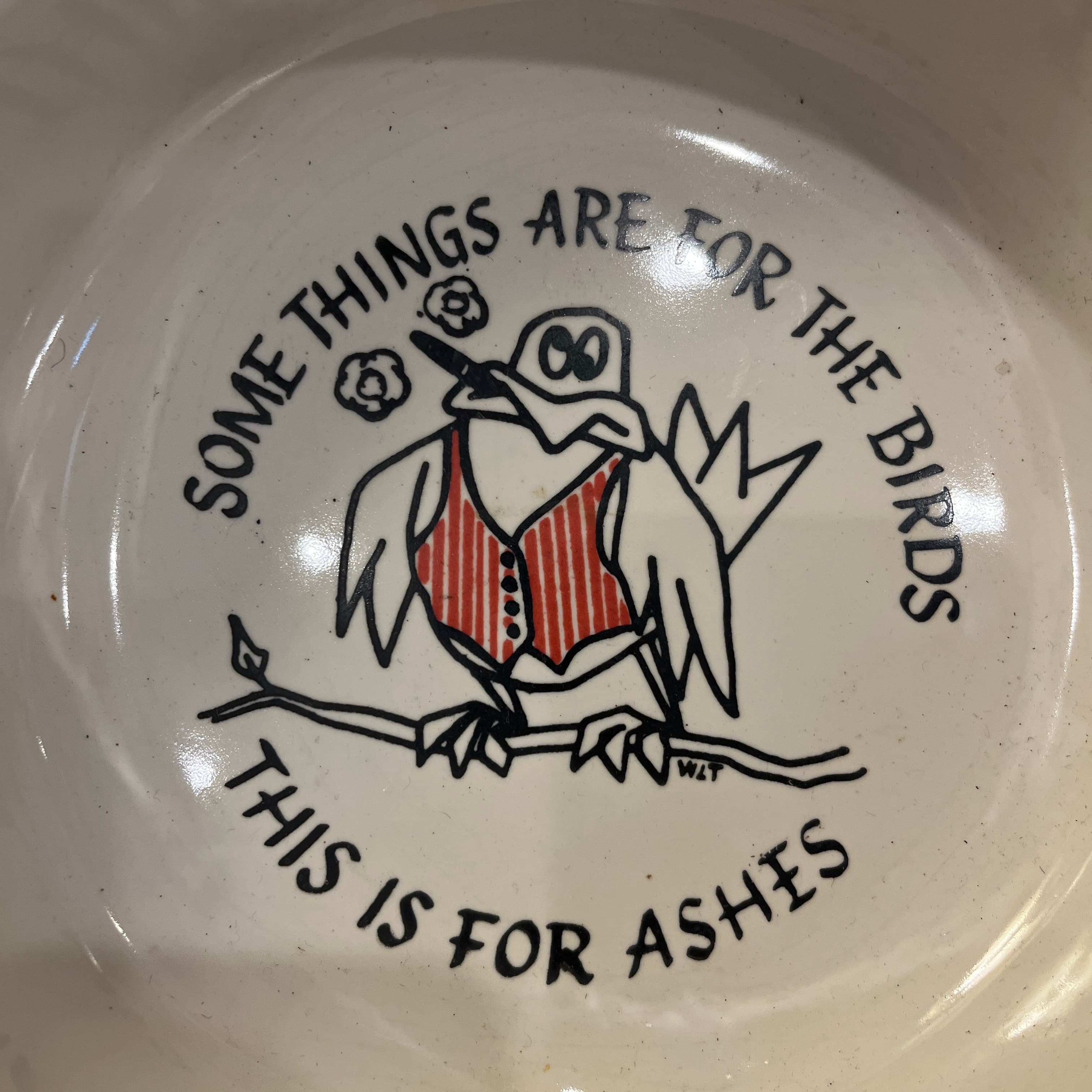 McCoy For the Birds Ashtray - Regular