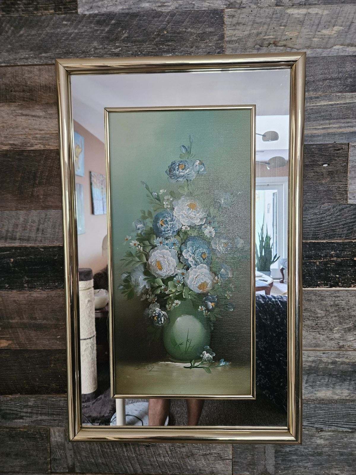 Mirror Framed Floral Painting - Regular