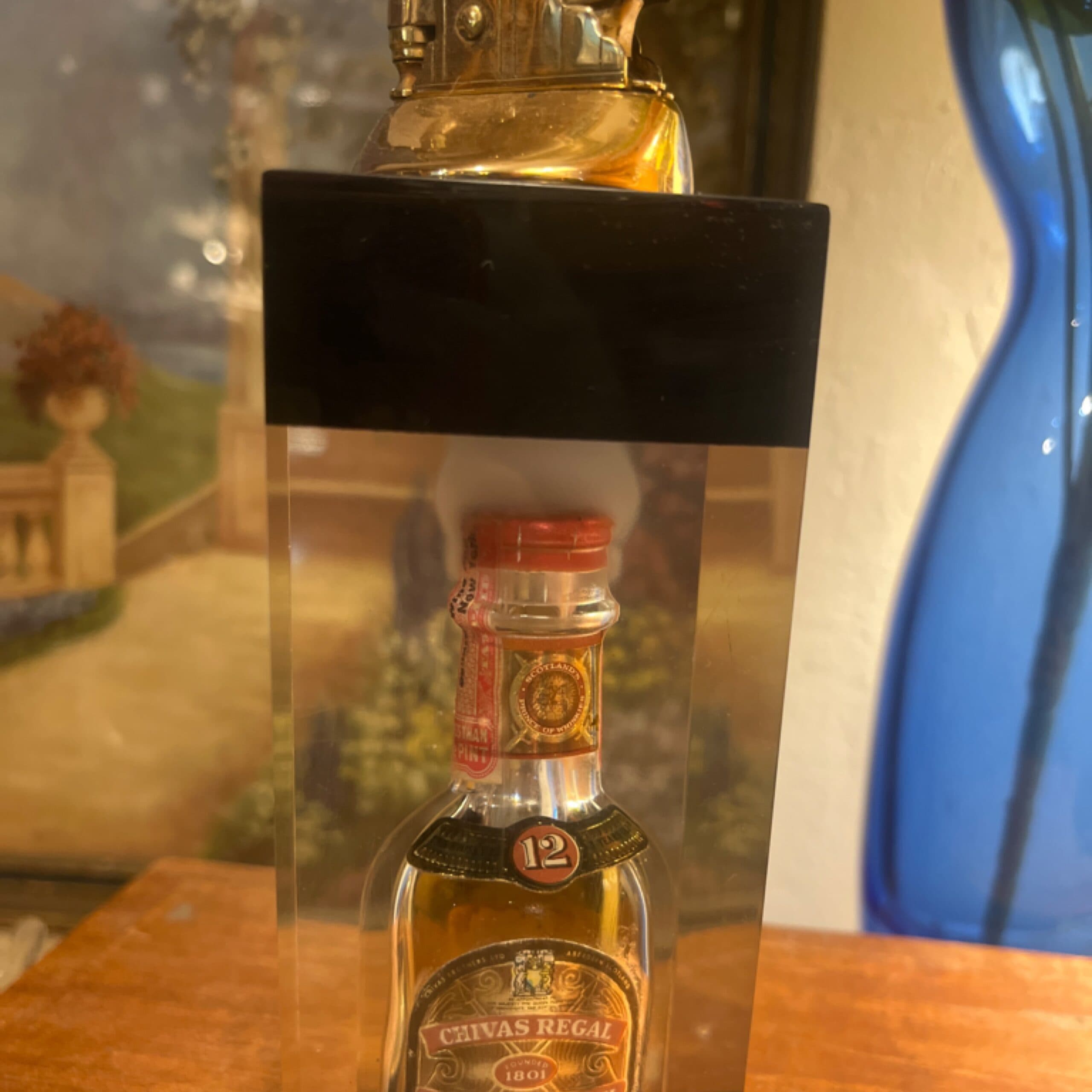 Chivas regal Encased Lucite Cigarette Lighter - Regular