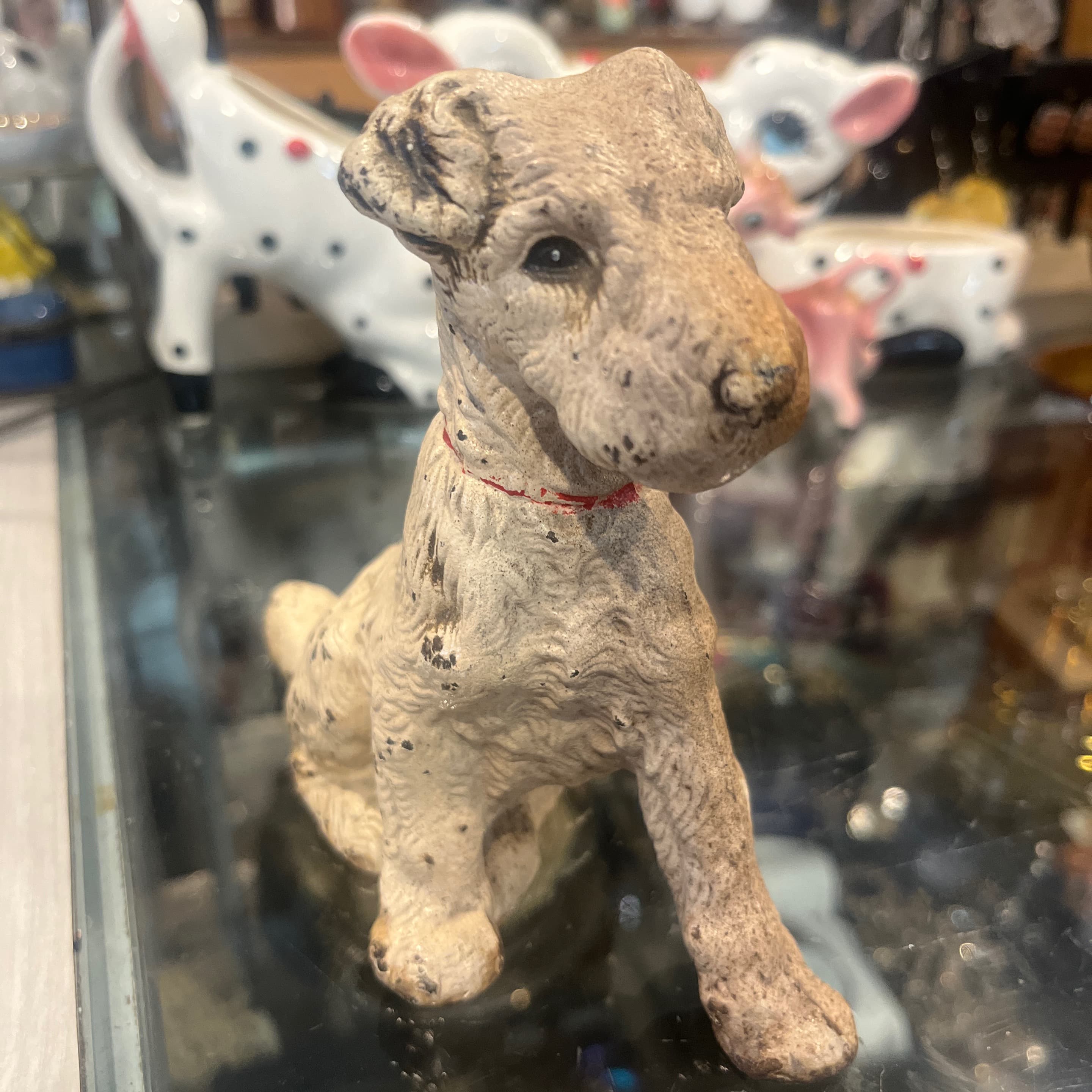 Hubley Cast Iron Wire Hair Terrier - Regular
