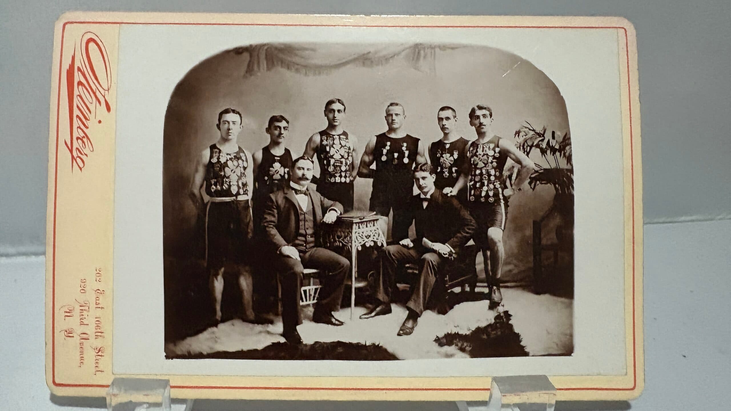 Antique Cabinet Photo c. 19th early 20th century - Regular