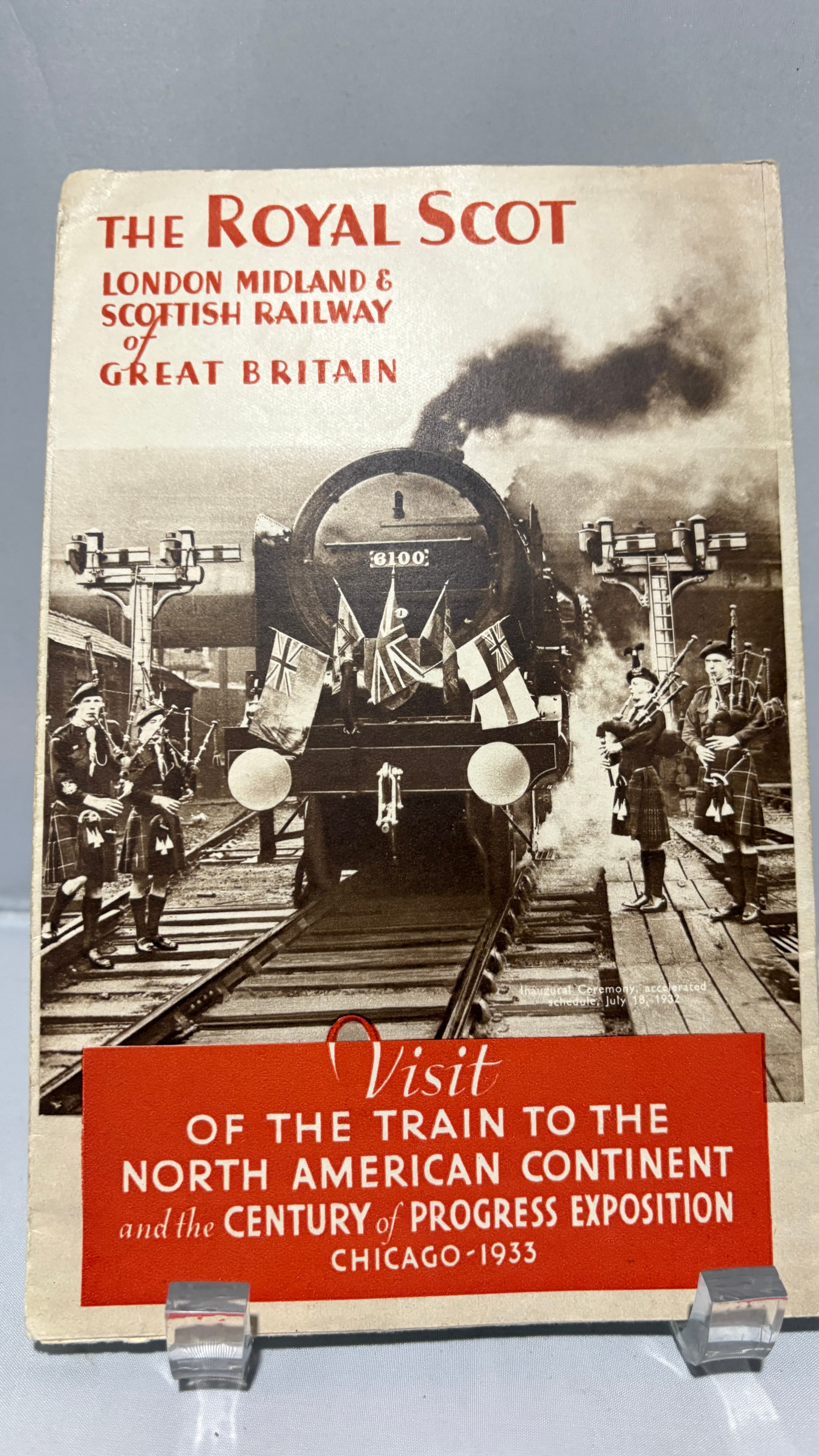 The Royal Scot Century of Progress Exposition Booklet - Regular