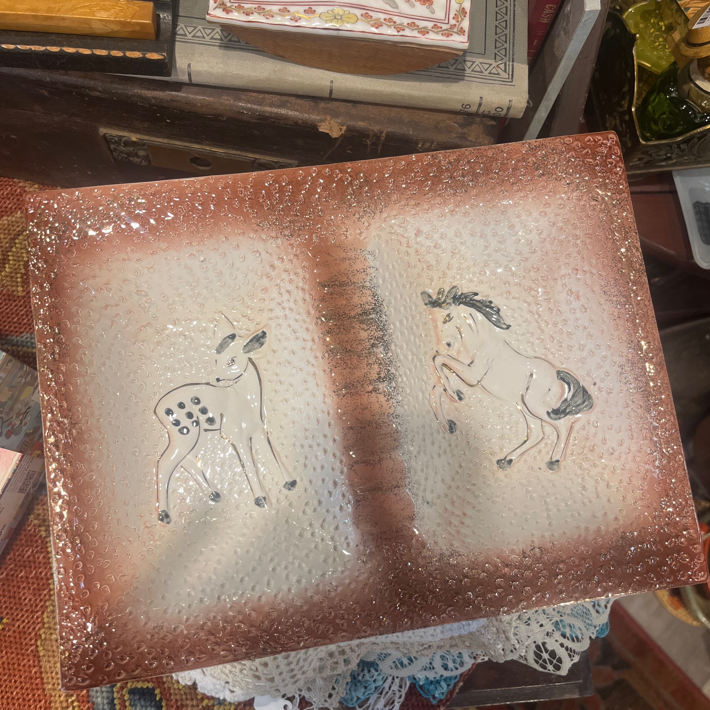 Horse Deer Ashtray - Regular