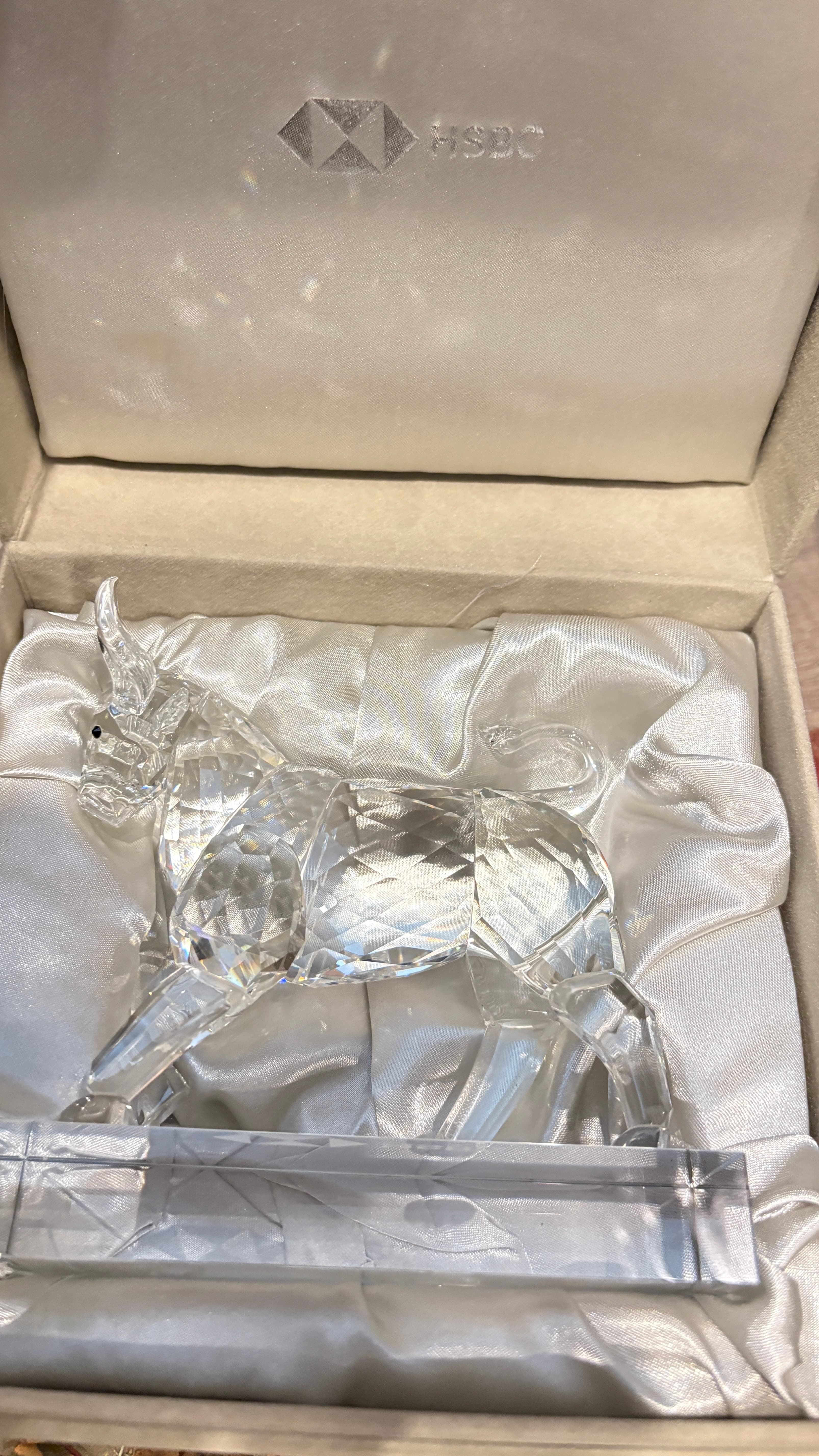 Swarovski AG HSBC Crystal Bull - Regular