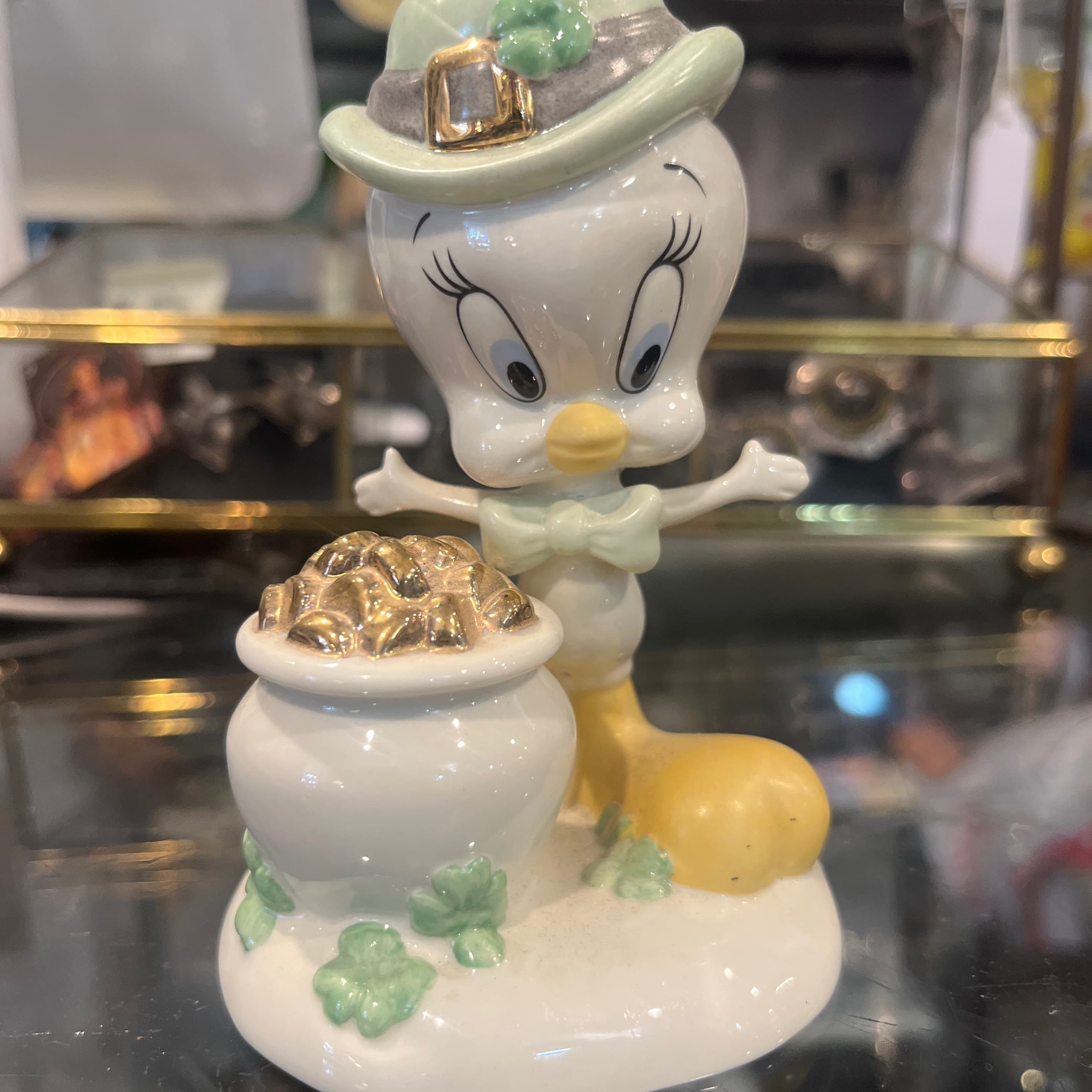 Lenox Tweety Bird “Luck O’ The Irish” Figurine - Regular